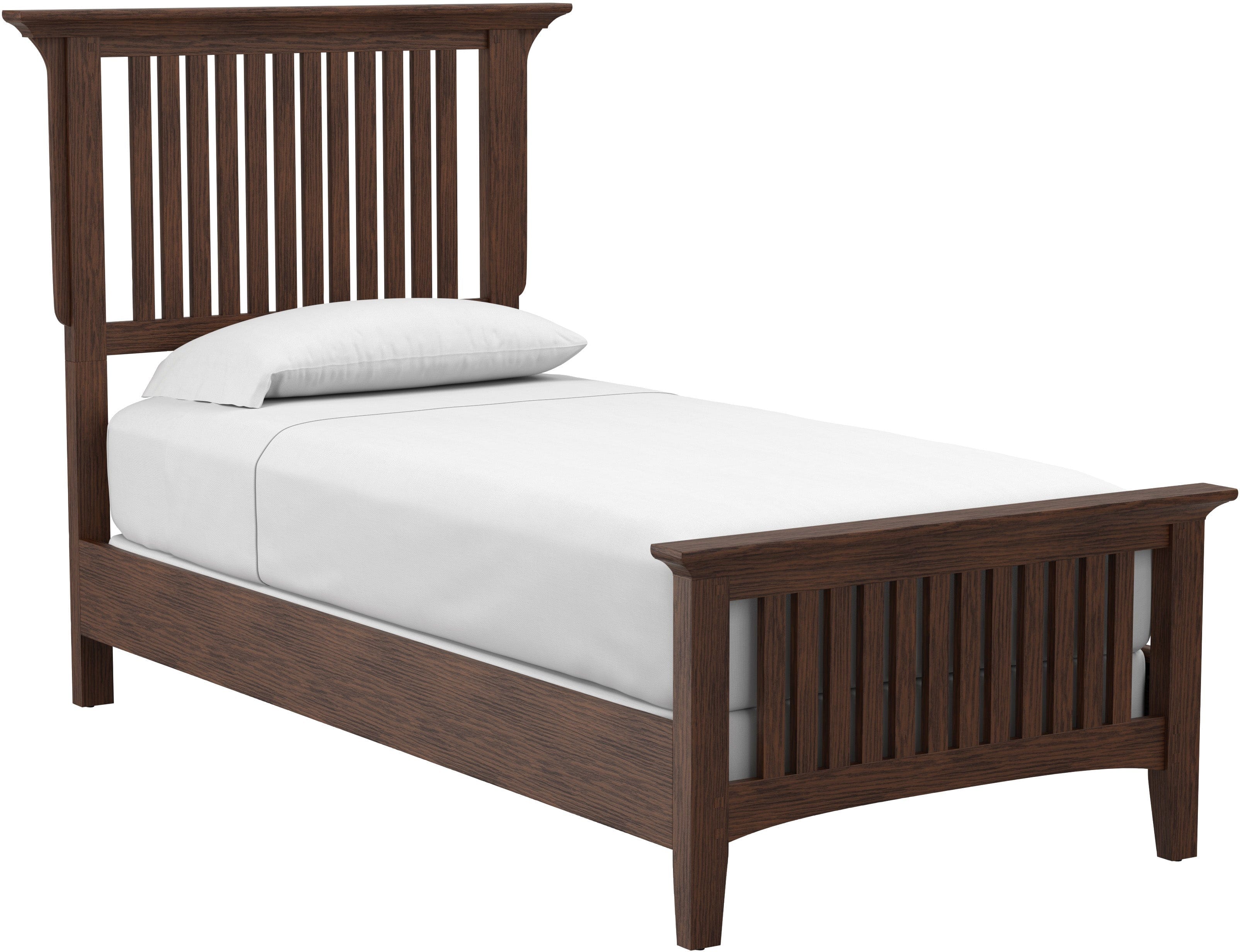 Office Star Modern Mission Twin Headboard [BP 4201 101K] - Solid Wood Bed Frame Headboard for Kids & Guest Rooms - Perfect for Bedroom Decor and Space Saving