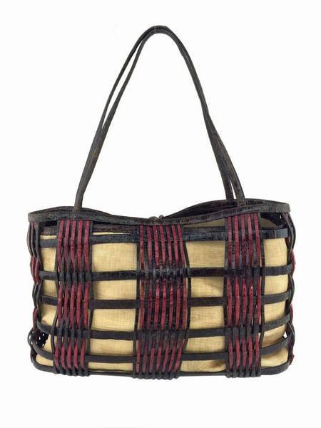 Nancy Gonzalez Woven Crocodile Leather Medium Basket Tote Handbag - Luxury Designer Women's Shoulder Bag for Work, Travel & Everyday Use