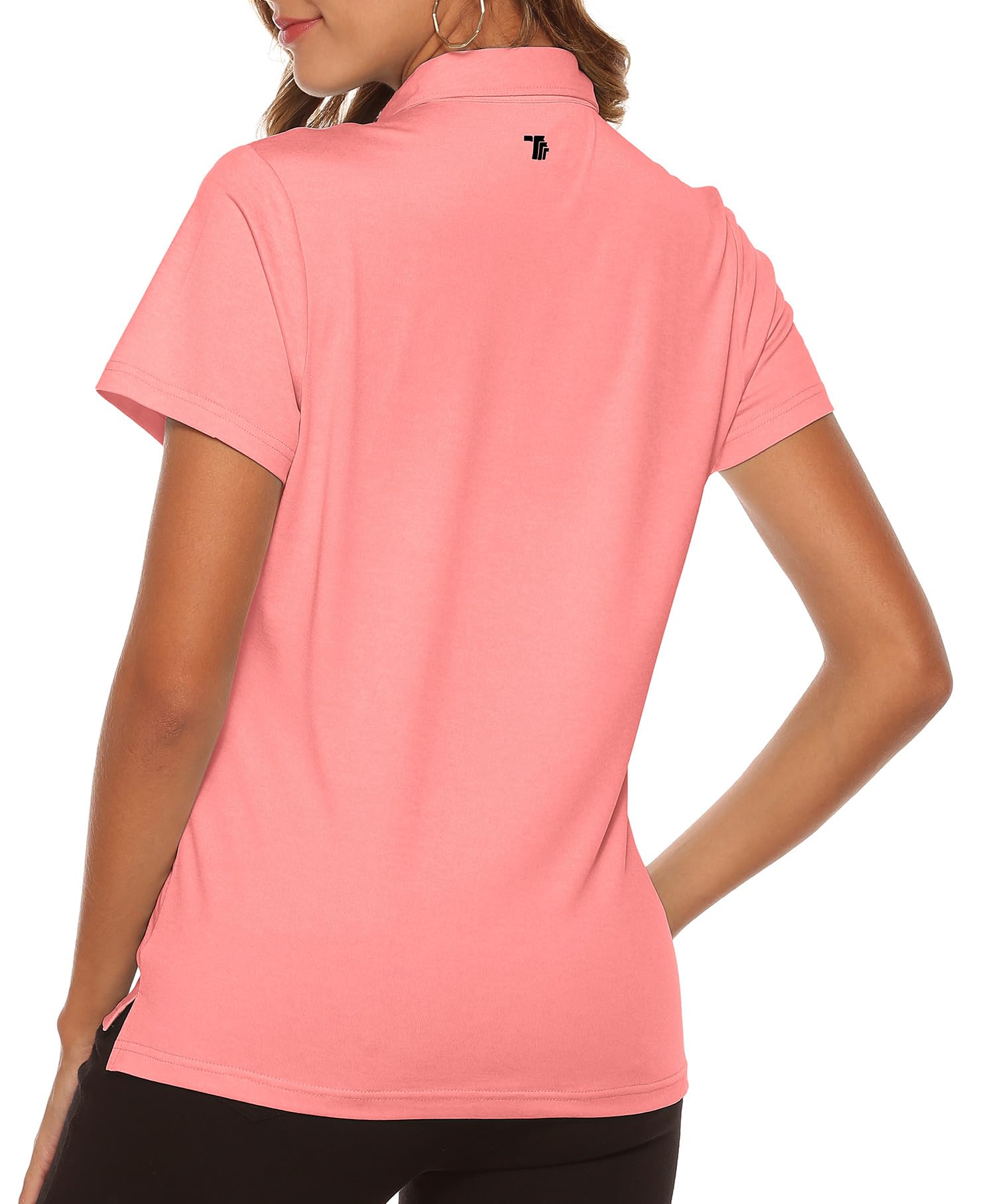 Women's Moisture Wicking Golf Polo Shirts - Breathable Short Sleeve Ladies Golf Tops for Summer - Perfect for Golf Course, Clubhouse & Casual Wear