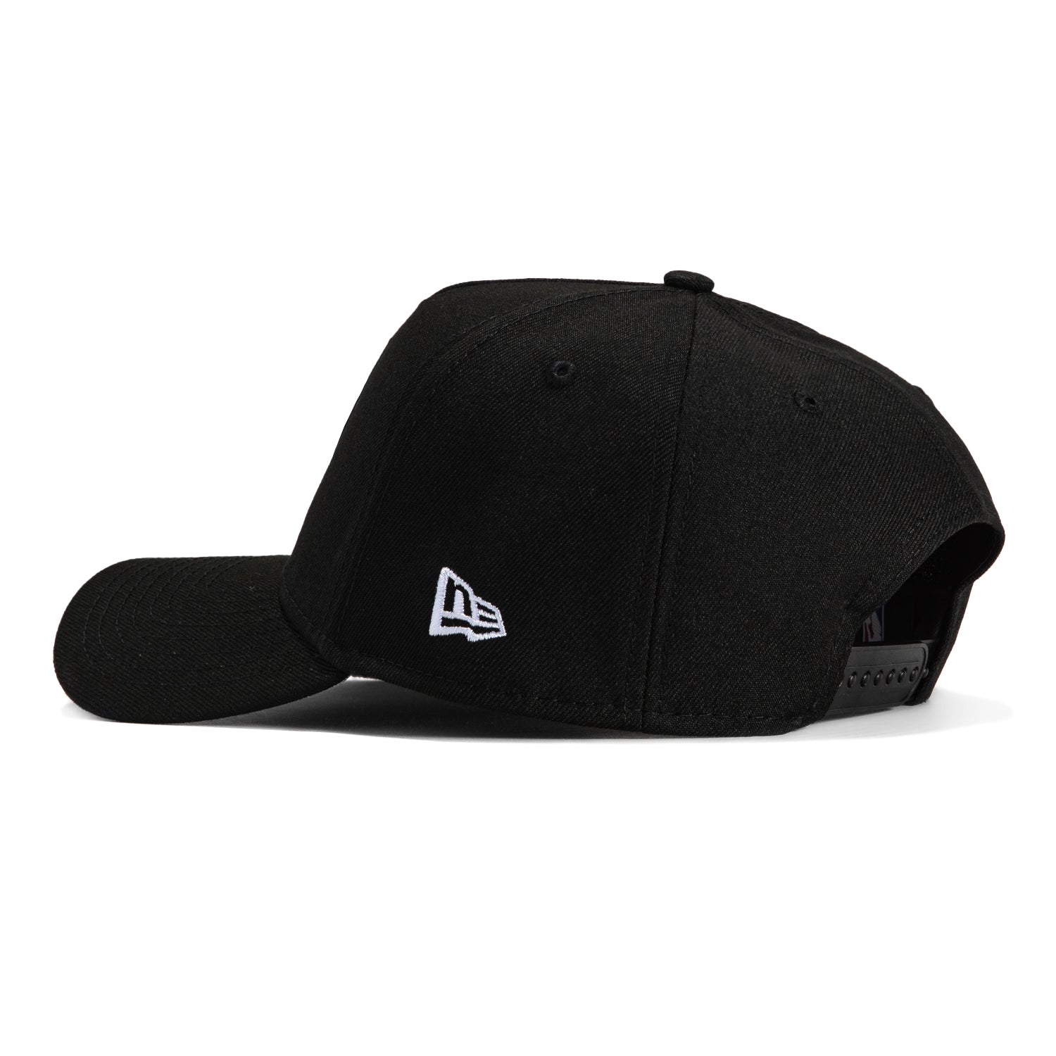New Era 9Forty A-Frame Brooklyn Nets Snapback Adjustable Hat - Black | NBA Basketball Fan Gear for Men & Women | Perfect for Games, Streetwear & Sports Events