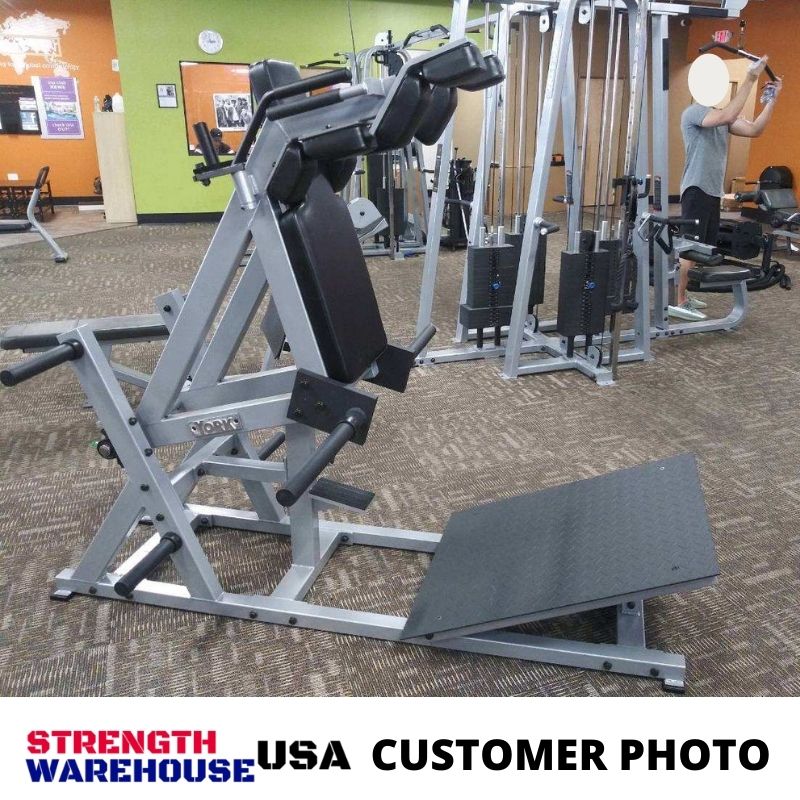 York Barbell STS Power Front Squat Rack - Heavy Duty Strength Training Equipment for Home & Commercial Gyms - Perfect for Squats, Deadlifts, and Powerlifting Workouts
