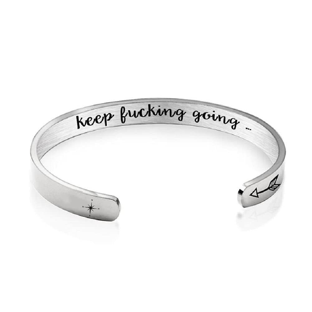 Inspirational Bracelets for Women & Girls - Motivational Friendship Jewelry with Positive Mantras - Perfect Gift for Teens, Best Friends & Loved Ones - Ideal for Daily Wear, Special Occasions & Thoughtful Gifting
