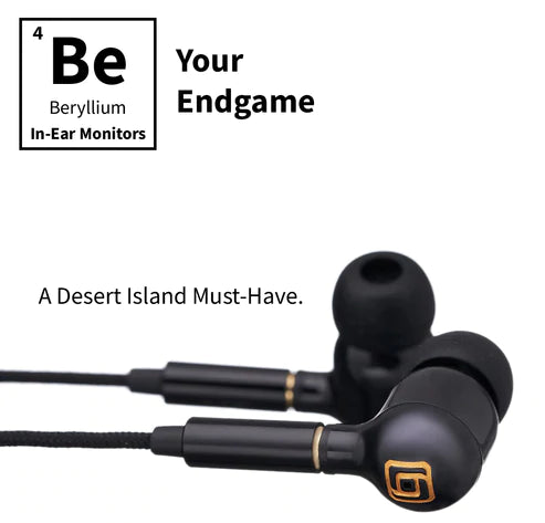 Periodic Audio Beryllium High-Fidelity In-Ear Monitors - Premium Sound Quality for Audiophiles, Musicians & Travelers - Perfect for Studio Recording, Live Performances & Commuting