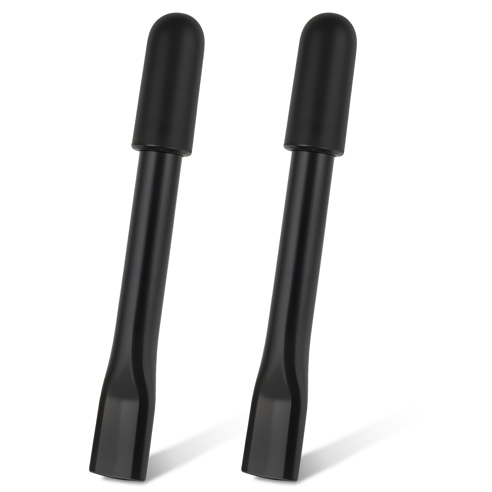 **2PCS Wheelchair Brake Extenders - 6.7 Inch Handle Extensions for Heavy Reclining Wheelchairs & Transport Chairs | Durable Assistive Devices (Black) | Ideal for Elderly, Disabled & Caregivers**