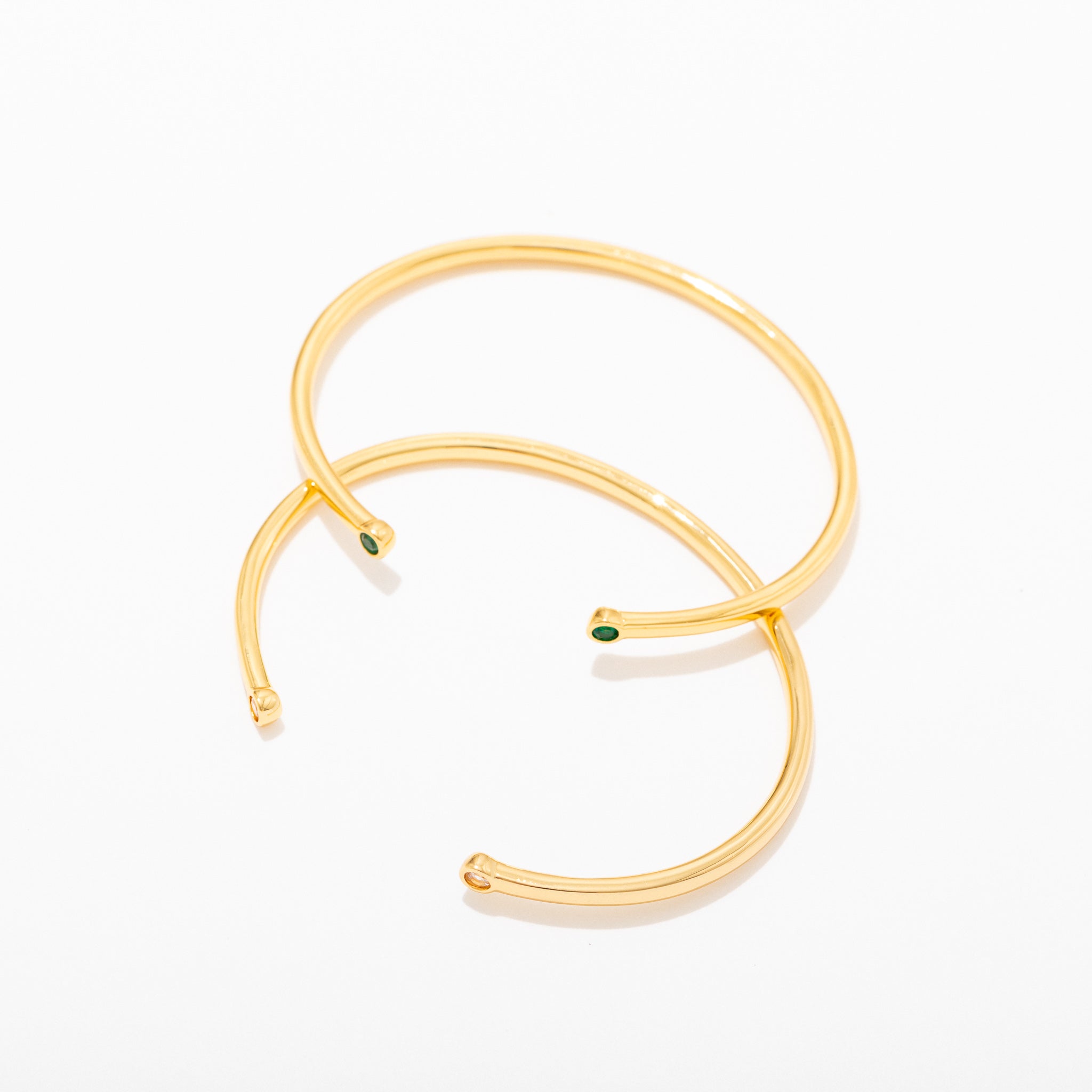Gemme Cuff Bracelet - Elegant Adjustable Bangle for Women, Fashion Jewelry Gift for Her - Perfect for Parties, Weddings & Everyday Wear