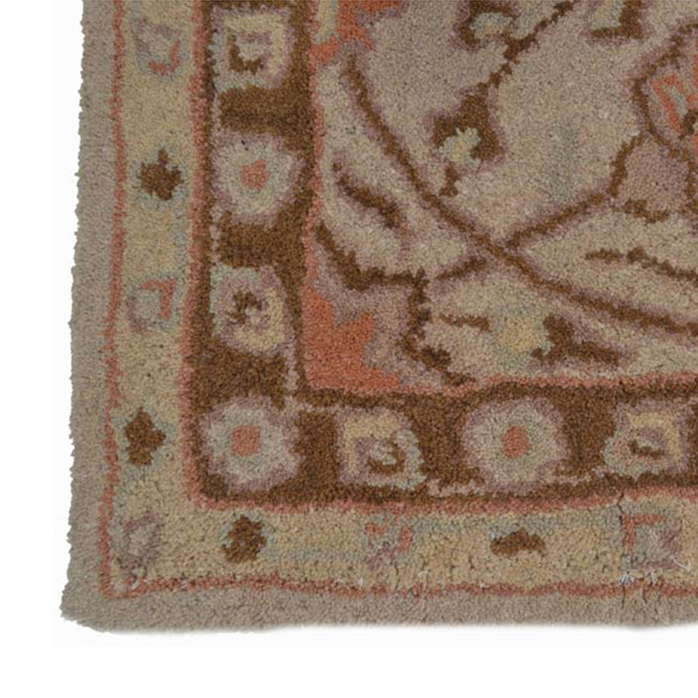 Echoes Hand Tufted Rug - Soft Modern Wool Area Rug for Living Room, Bedroom, Dining Room - Non-Slip Home Decor Floor Mat for Cozy Interior Design