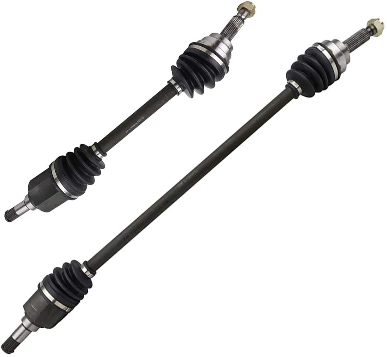 2PC Front CV Axle Shaft Assembly for 1988-1993 Ford Festiva with Manual Transmission | NYC Autoparts | Replacement for Worn or Damaged Axles | Smooth Ride & Improved Handling