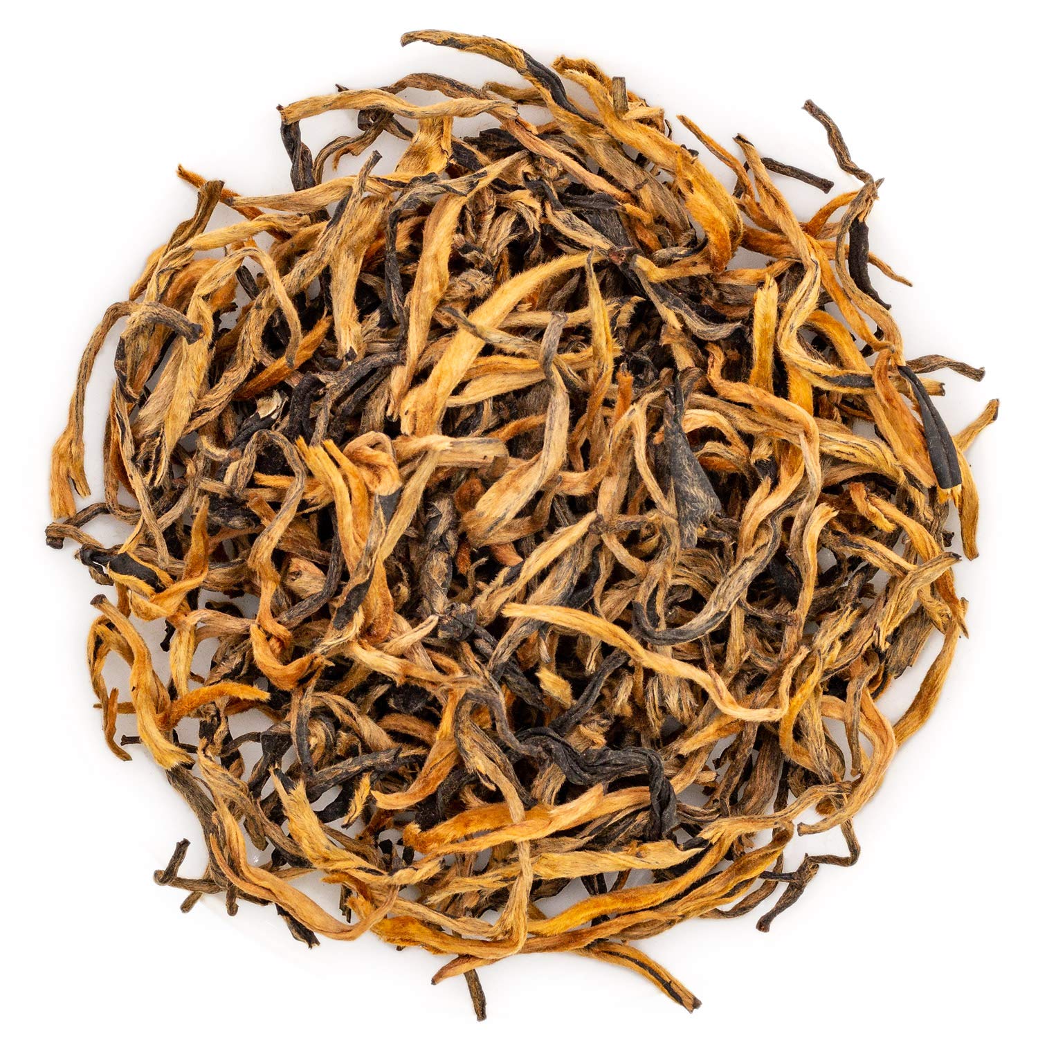 Premium Yunnan Black Tea Dianhong 900g (4-Pack) - Imperial Golden Monkey Loose Leaf Tea with Natural Honey Aroma | Perfect for Afternoon Tea, Gifts & Relaxation Moments