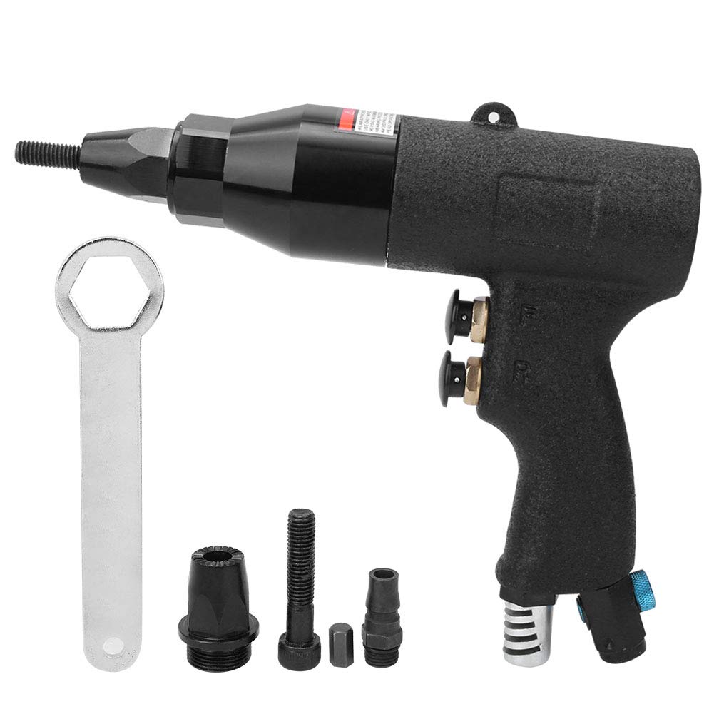 Pneumatic Riveter 700RPM for Auto Body Panels, Furniture & Home Decor - Heavy Duty Metal Fastening Tool for DIY Projects & Professional Repairs