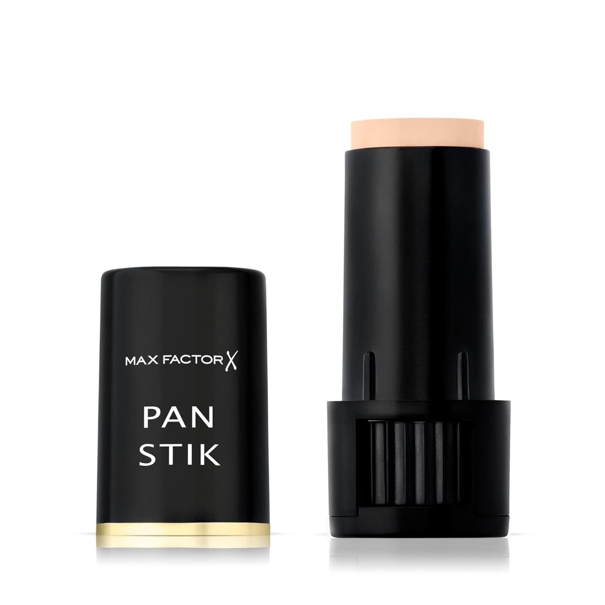 Max Factor Pan Stik Foundation 012 True Beige (2-Pack) with S.O.S Beauty Blender (3-Pack) - Flawless Makeup Bundle for Daily Coverage & Airbrush Finish | Perfect for On-The-Go Touch Ups & Professional Makeup Application