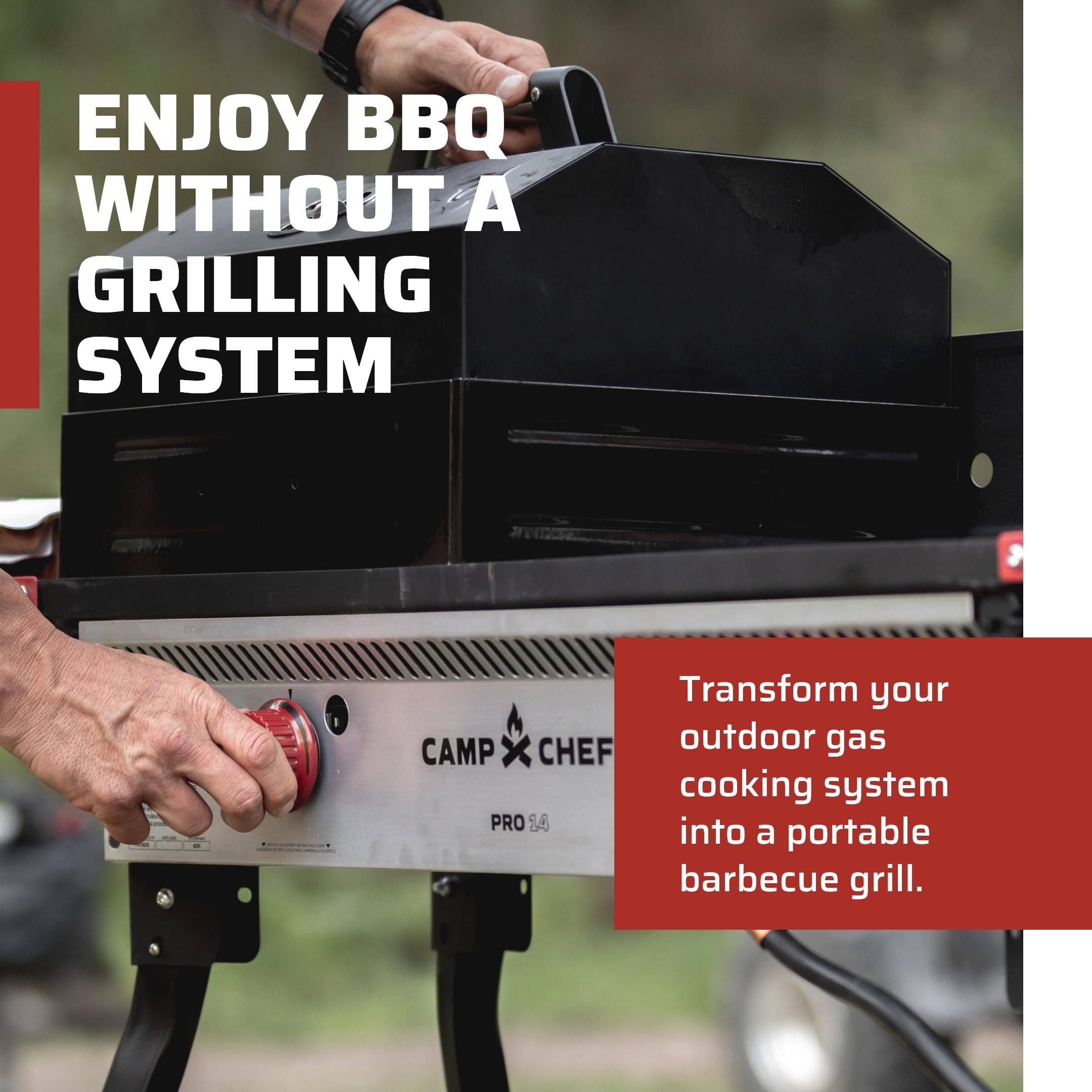 Camp Chef BBQ Grill Box with Lid - 14