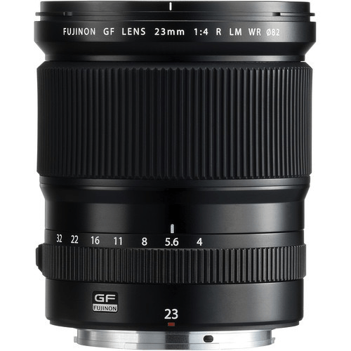 FUJIFILM GF 23mm f/4 R LM WR GFX Lens - Wide Angle Prime Lens for Landscape & Architecture Photography | Compatible with GFX Mirrorless Cameras