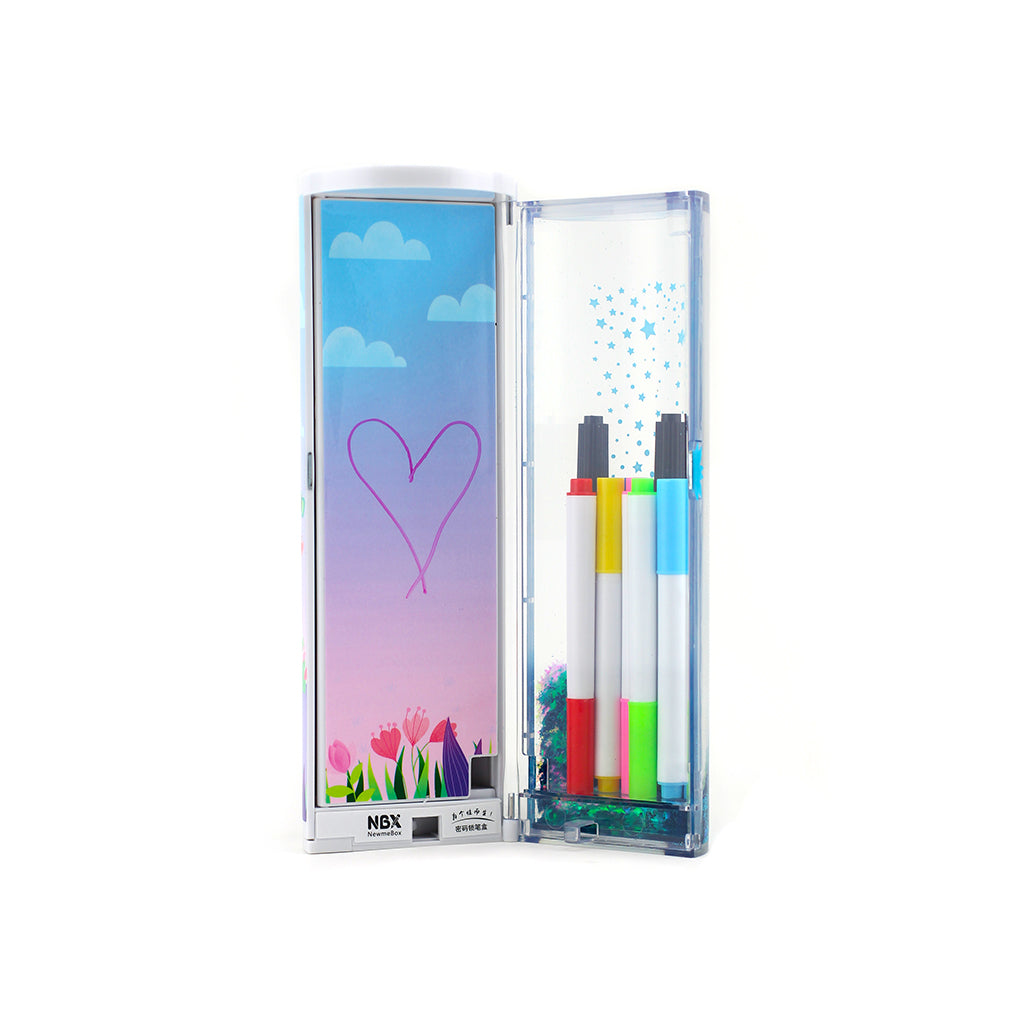 Kimi Cat Pencil Box - Cute Cat Design School & Office Supplies for Kids & Adults - Perfect for Organizing Pens, Pencils & Art Tools