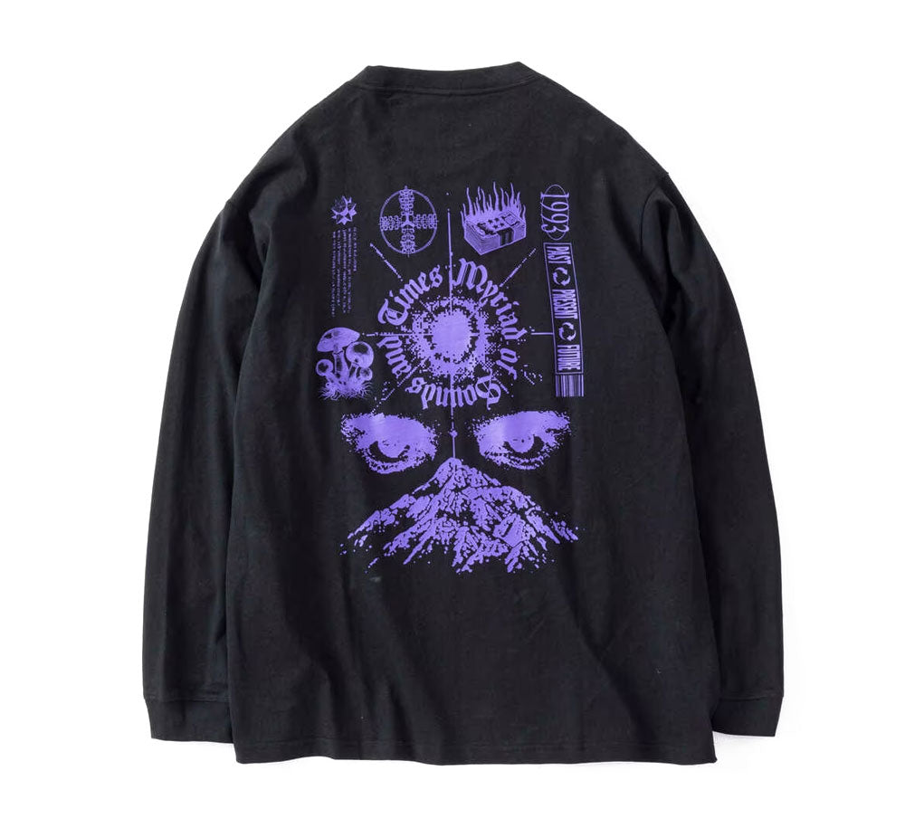 Premium CITEE MYRIAD Long Sleeve T-Shirt for Men & Women - Soft Cotton Comfort Fit Casual Wear for Everyday, Workout, and Outdoor Activities