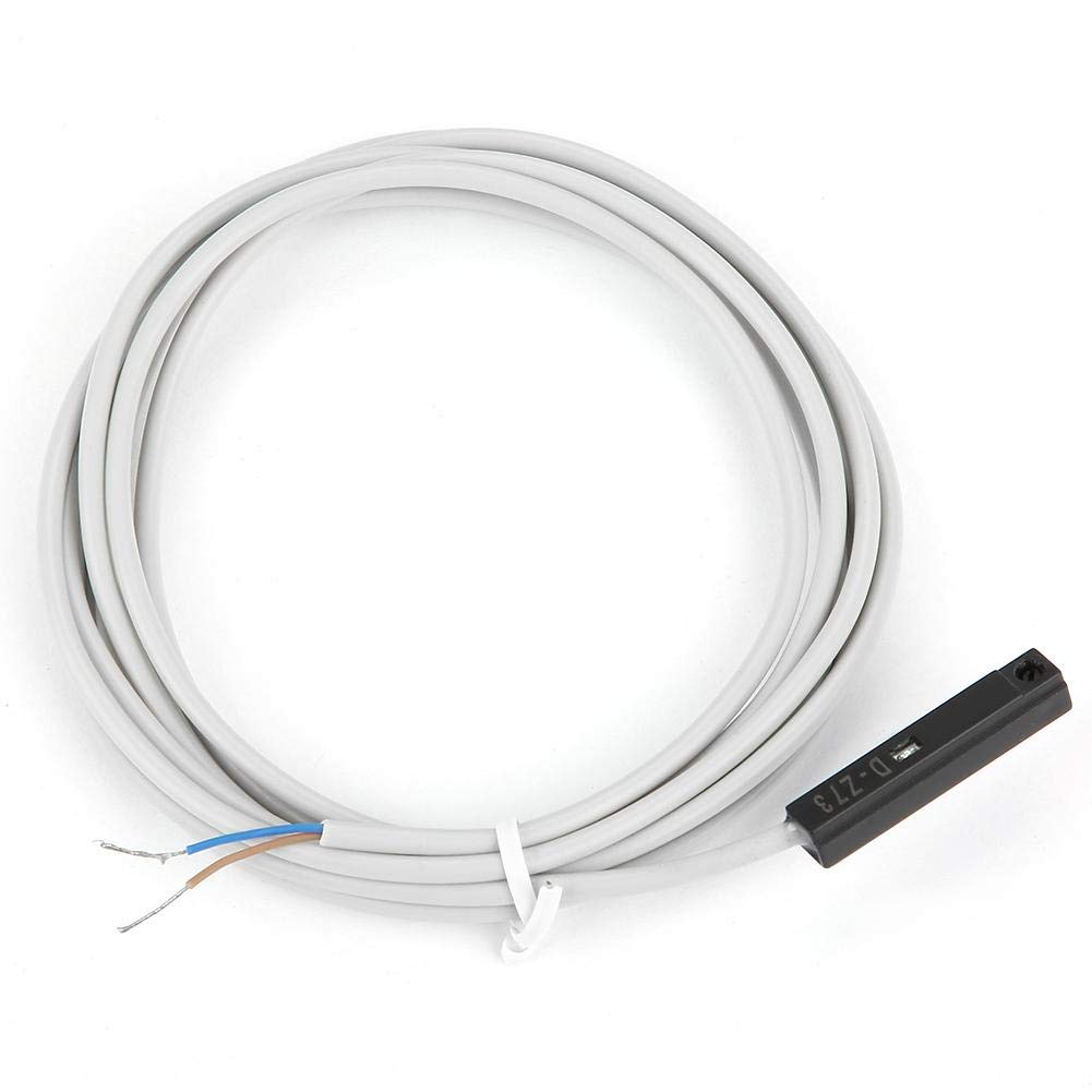 2PCS Magnetic Air Pneumatic Cylinder Switch Sensor - Electronic Inductive Proximity Approach Sensor Switch for CY3B, CXS, MLGP, CY1R | Industrial Automation & CNC Machinery Applications