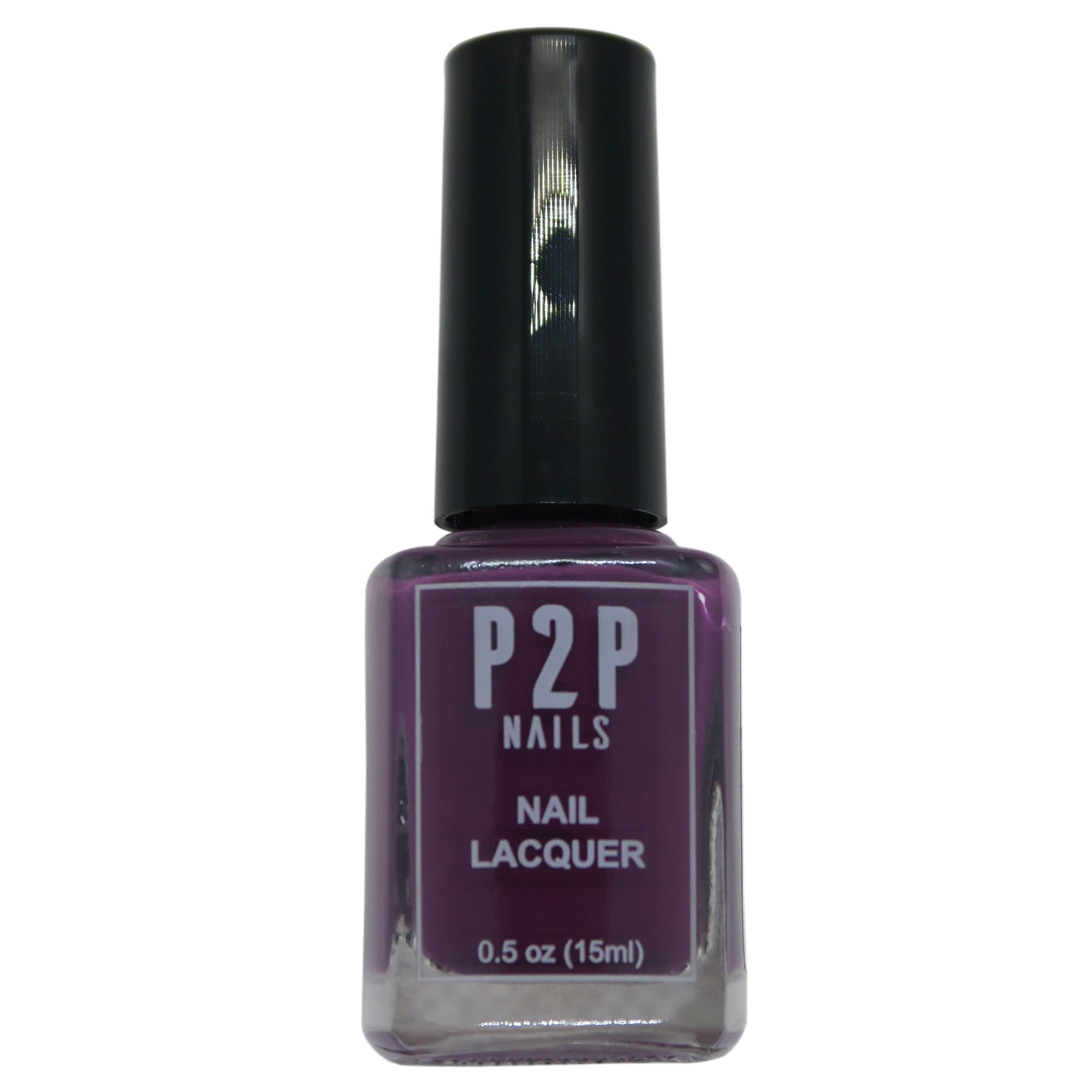 Premium Purple Nail Polish - Long Lasting Salon Quality Nail Lacquer with Natural Shine (Choose Your Shade) - Perfect for Manicures, Pedicures & Special Occasions