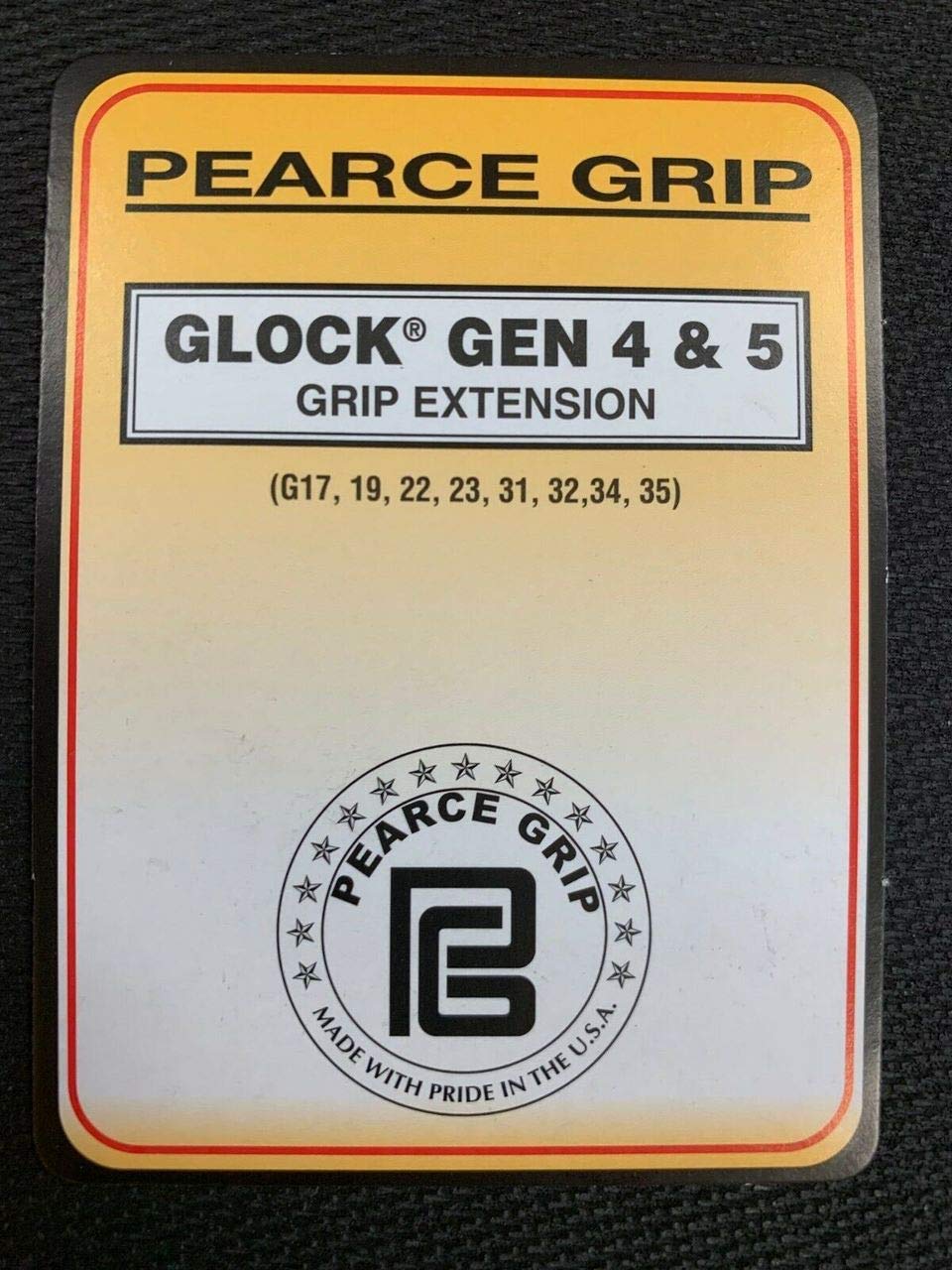 Pearce Grip Extension for Glock Gen 4 & 5 Mid/Full Size Models - Enhanced Comfort & Control for Tactical Shooting & Concealed Carry