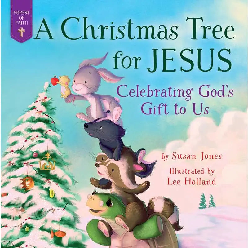 Beautiful Christmas Tree for Jesus - Perfect Holiday Decoration for Home, Church & Nativity Scenes - Susan Jones Collection