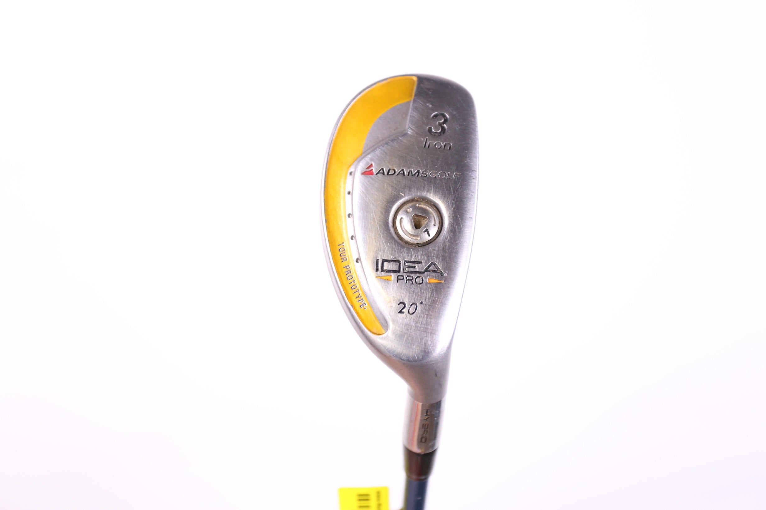 Adams Idea Pro 3H Hybrid Golf Club - Right Handed 20° Regular Flex - Perfect for Mid-Handicap Players on Fairways & Roughs