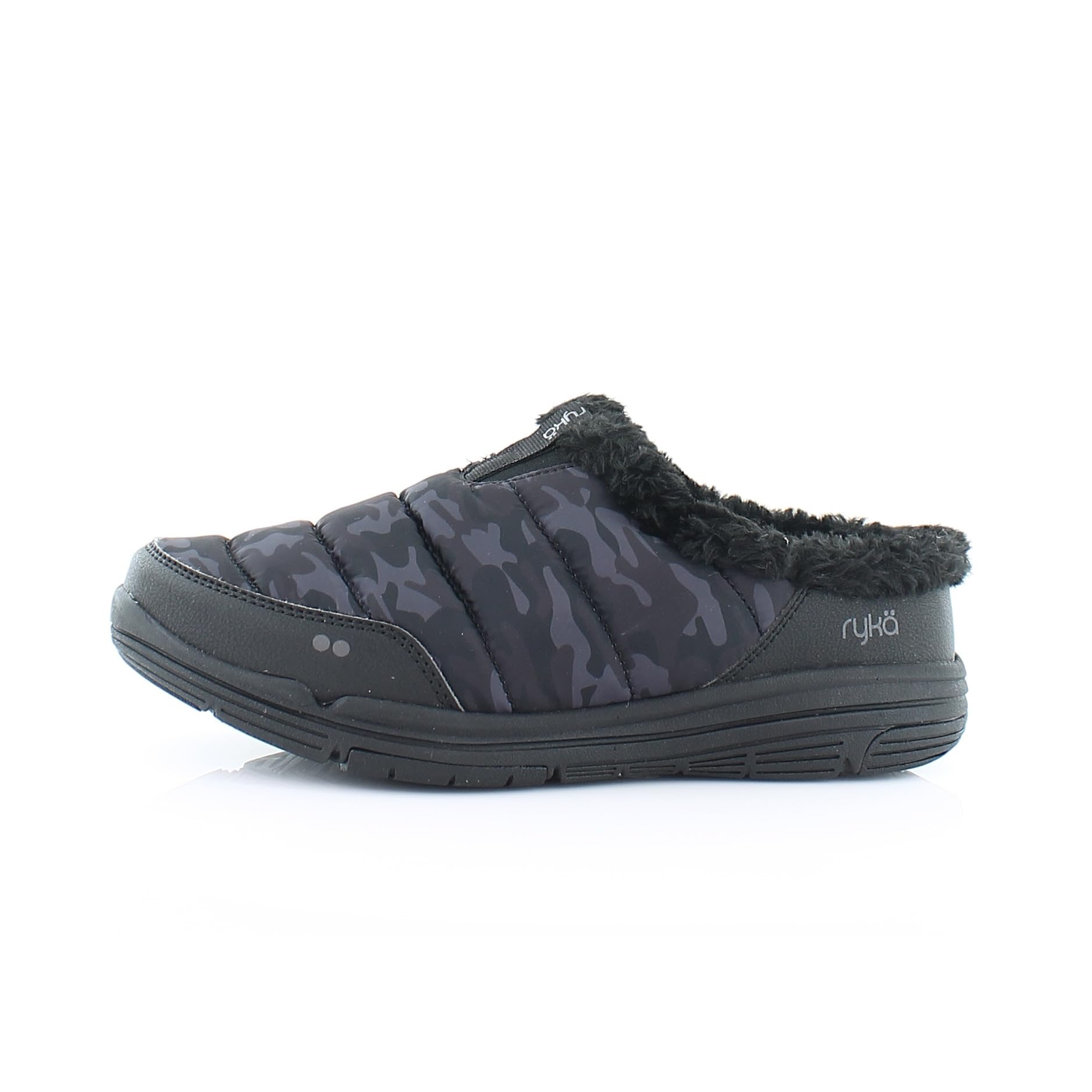 Ryka Women's Anise Slip-On Sneakers - Black Size 8 Medium (B,M) - Comfortable Casual Shoes for Walking, Travel & Everyday Wear