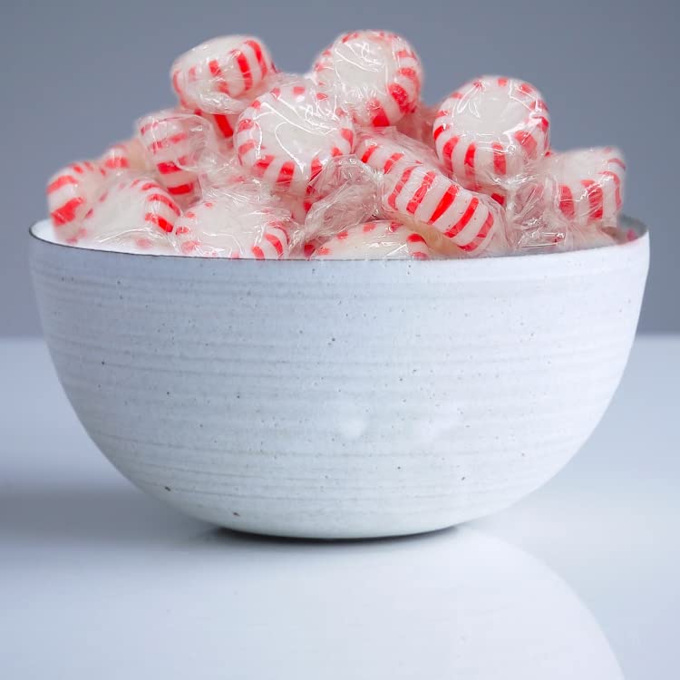 Arcor Starlight Peppermint Mints - 2 Pound Bulk Bag (Approx 180 Pieces) | Refreshing Hard Candy for Office, Parties & Travel | Sugar-Free Breath Freshener