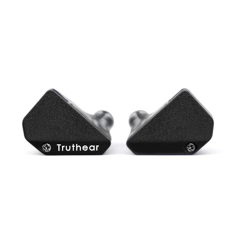 Fanmusic Truthear Hexa Hybrid Earphones - 1 Dynamic Driver + 3 Balanced Armatures, 0.78mm 2-Pin Detachable Cable, HiFi in-Ear Monitors for Audiophiles, Musicians & Gaming (Perfect for Studio Recording, Commuting & Workout)