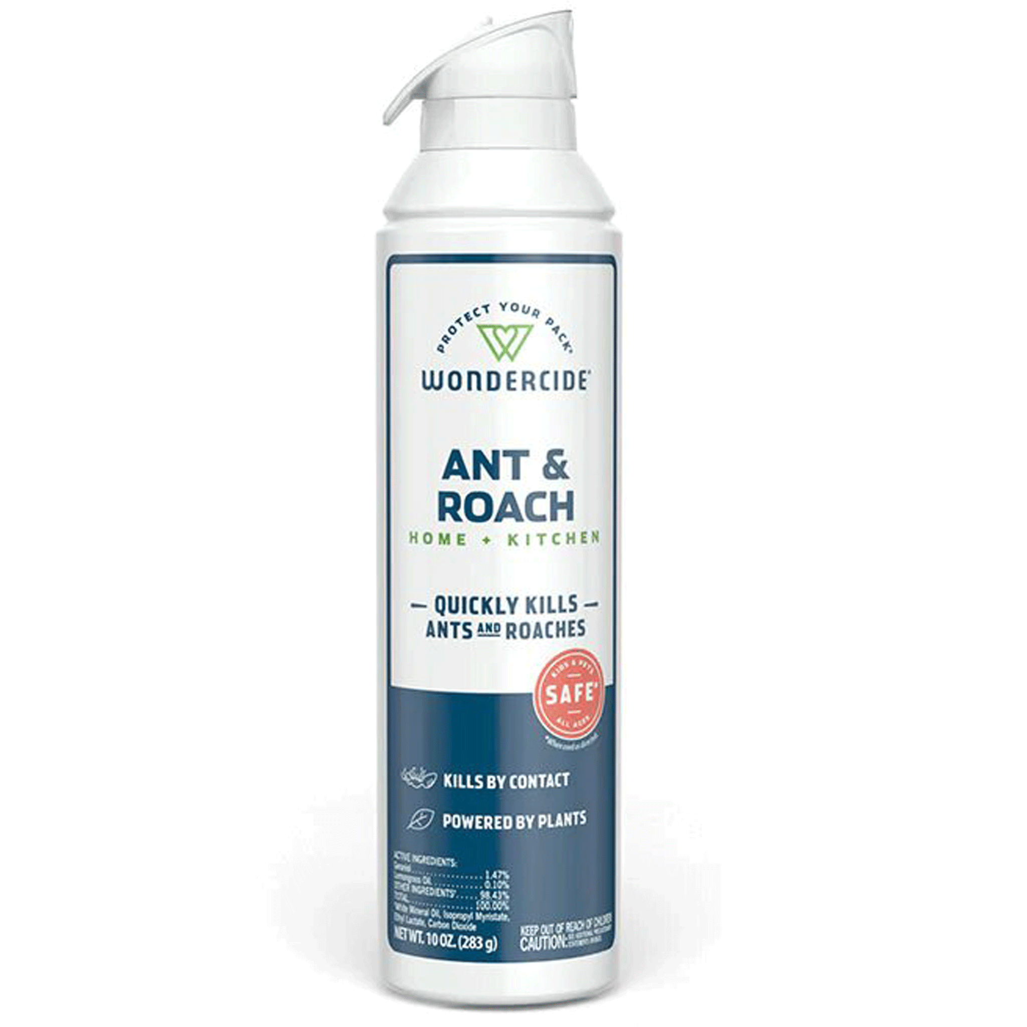 Wondercide Natural Ant & Roach Spray - Safe for Home & Kitchen - 10 oz - Non-Toxic Pest Control for Indoor & Outdoor Use