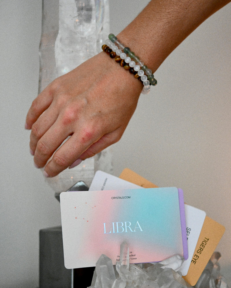 Libra Zodiac Bracelet Trio Set - Gold, Silver & Rose Gold Adjustable Star Sign Bracelets for Women - Perfect for Birthdays, Gifts & Daily Wear