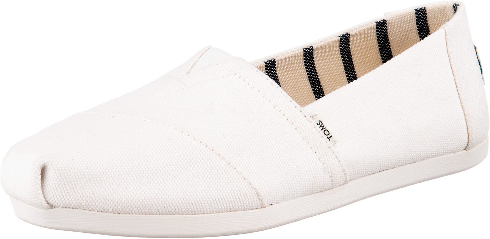 TOMS Women's Classic Canvas Espadrille Shoes - Comfortable Slip-On Flats for Casual Wear, Beach, Summer & Travel