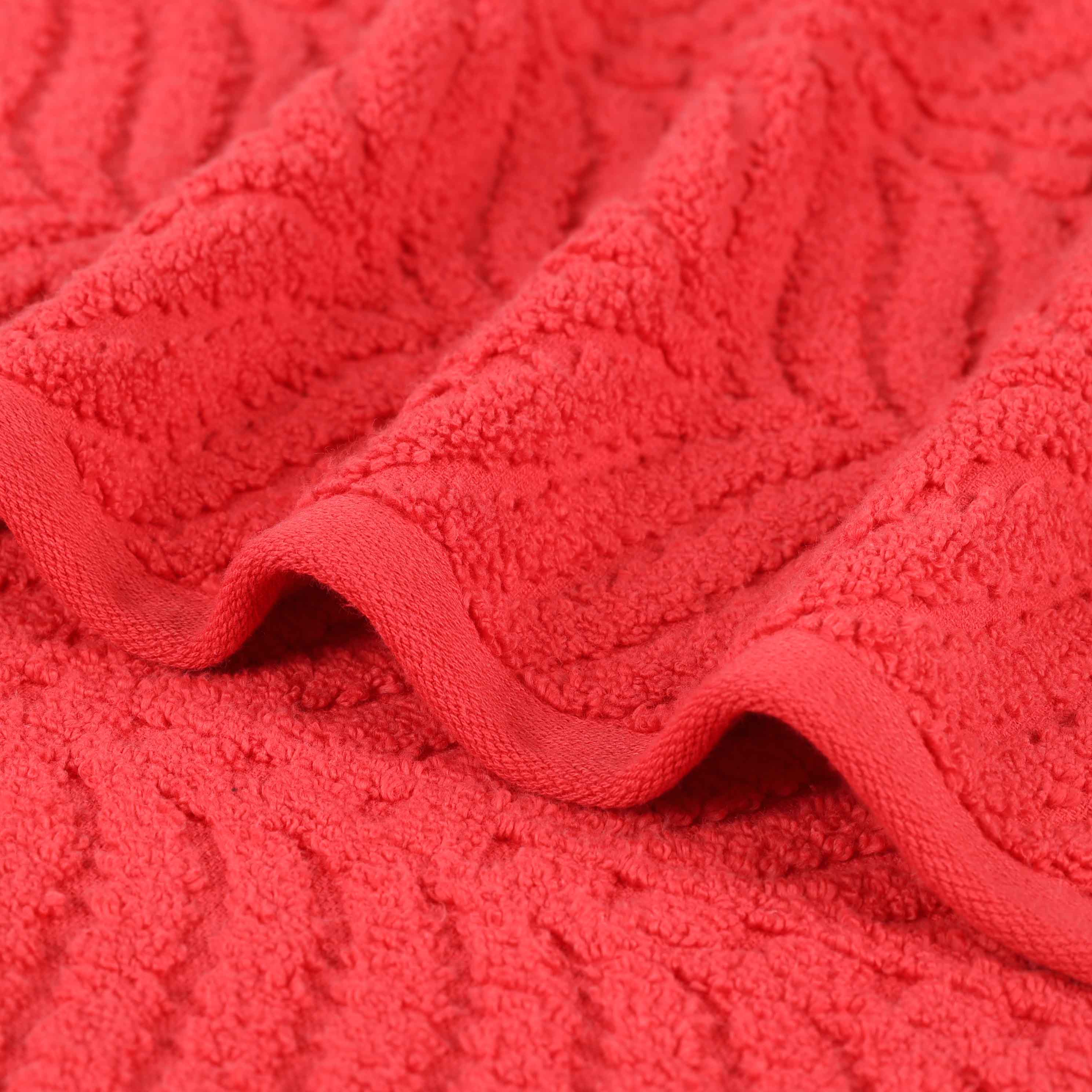 Premium Zero Twist Cotton Jacquard Chevron Face Towels - Set of 12 | Ultra Soft Bath & Hand Towels for Spa, Guest Bathroom & Luxury Home Decor