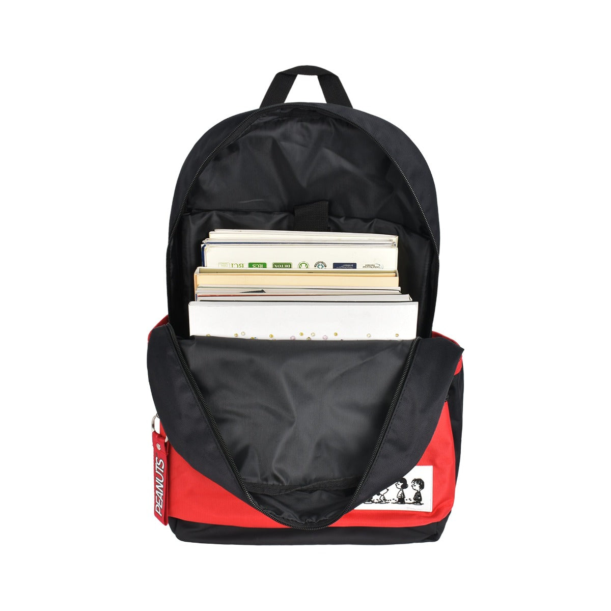 Peanuts Backpack with Snoopy, Charlie Brown & Woodstock - Cute Cartoon School Bag for Kids & Teens - Perfect for School, Travel & Daily Use