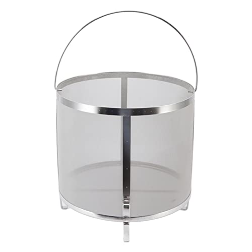 Zerodis 250 Micron Stainless Steel Hop Strainer - Homebrew Beer Filter Cartridge with Stand for Homemade Beer & Wine Brewing | Perfect for Craft Beer, IPA, and Home Brewing Kits