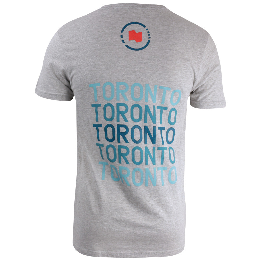 NBO Toronto Unisex Multi Toronto T-Shirt - Silver | Comfortable Casual Wear for Everyday Outfits & Street Style