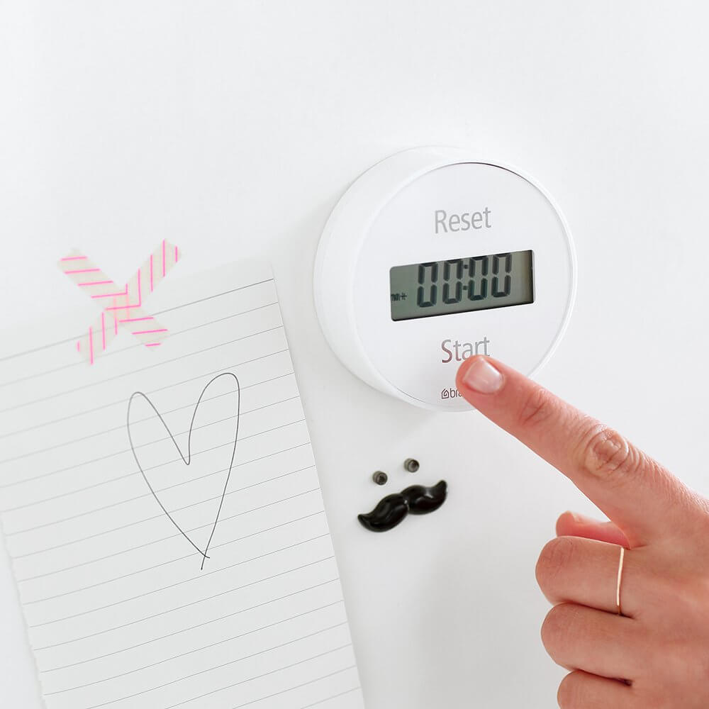 Digital Kitchen Timer with Large LCD Display - Magnetic Back & Loud Alarm - Perfect for Cooking, Baking, and Home Use