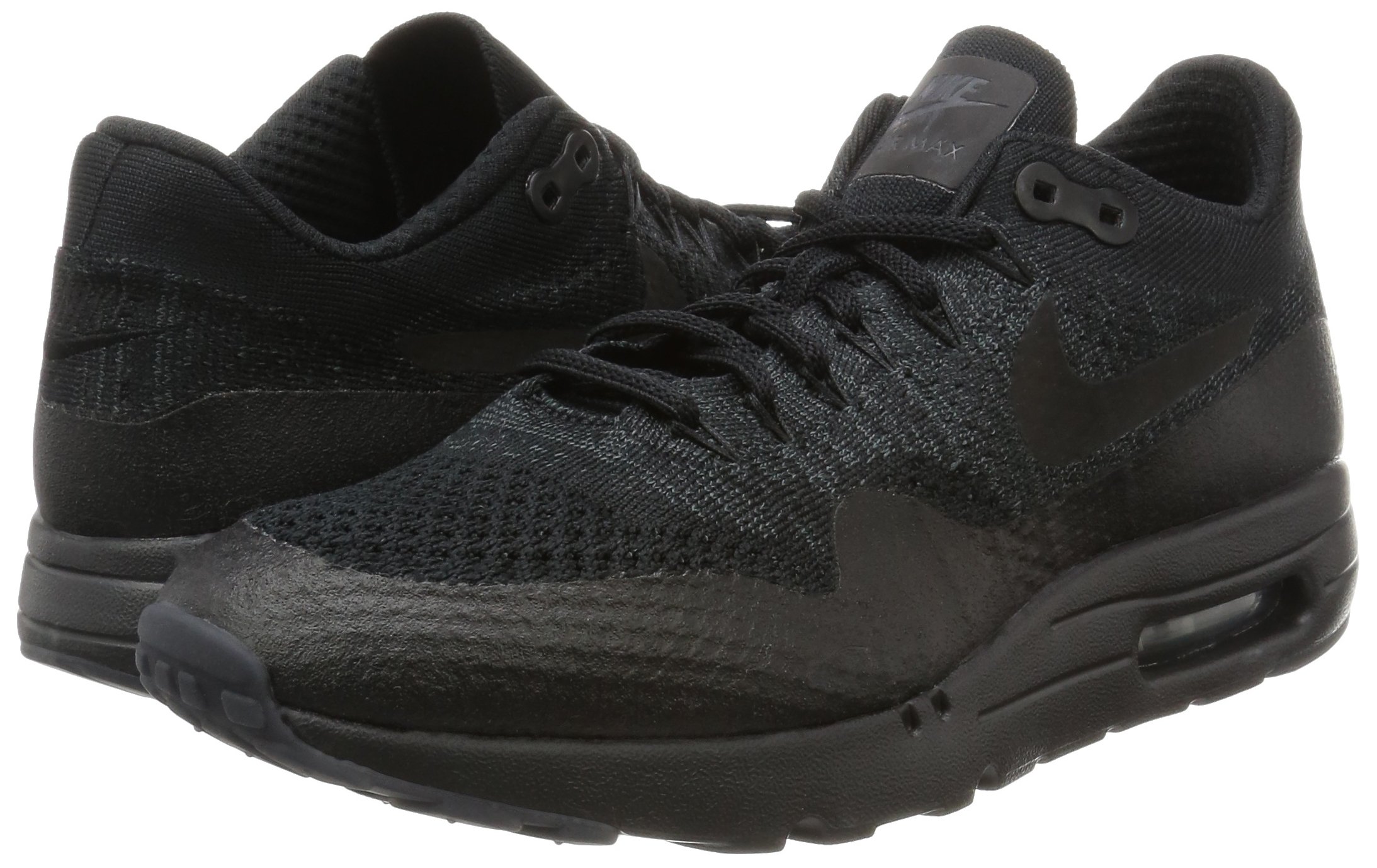 Nike Air Max 1 Ultra Flyknit Men's Running Shoes - Neutral Olive/Black/Sequoia (856958-203) | Lightweight & Breathable for Gym, Jogging & Casual Wear