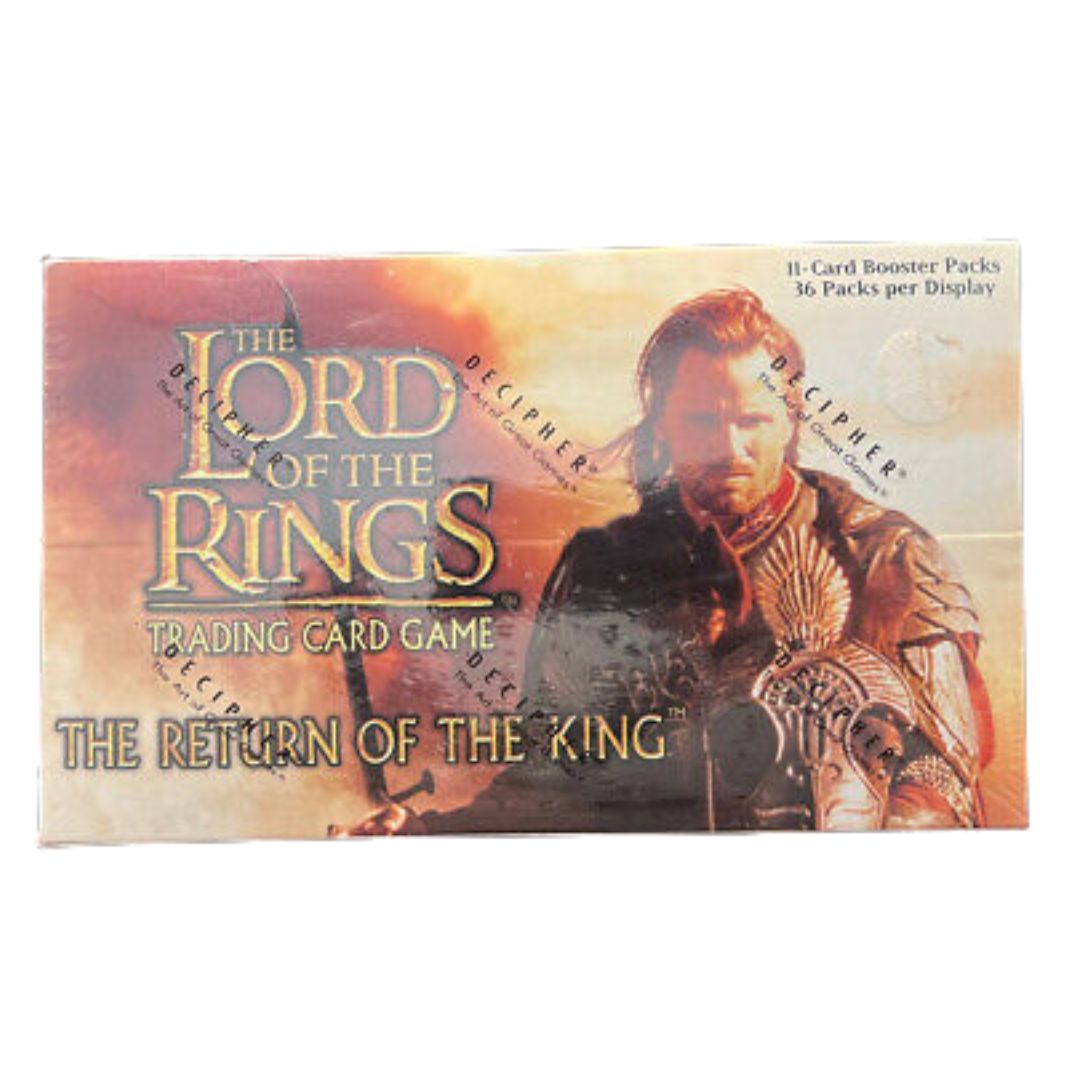 The Lord of the Rings: Return of the King Booster Box - 36 Packs Trading Card Game (TCG) for Collectors & Players - Perfect for Game Nights & Tournaments