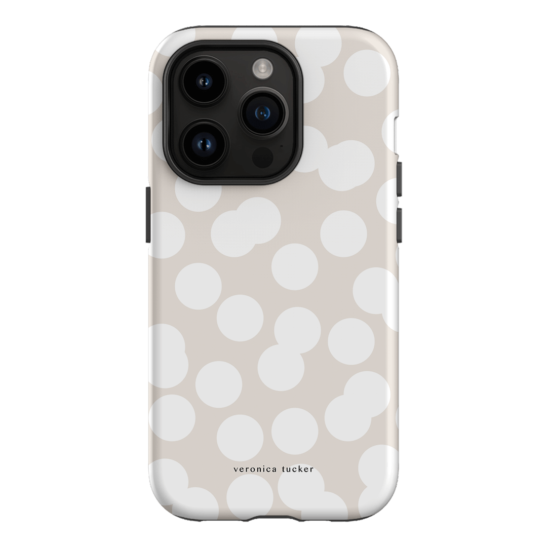 Stylish Confetti White Phone Case - Trendy Protective Cover for iPhone & Samsung | Perfect for Parties, Events & Everyday Use