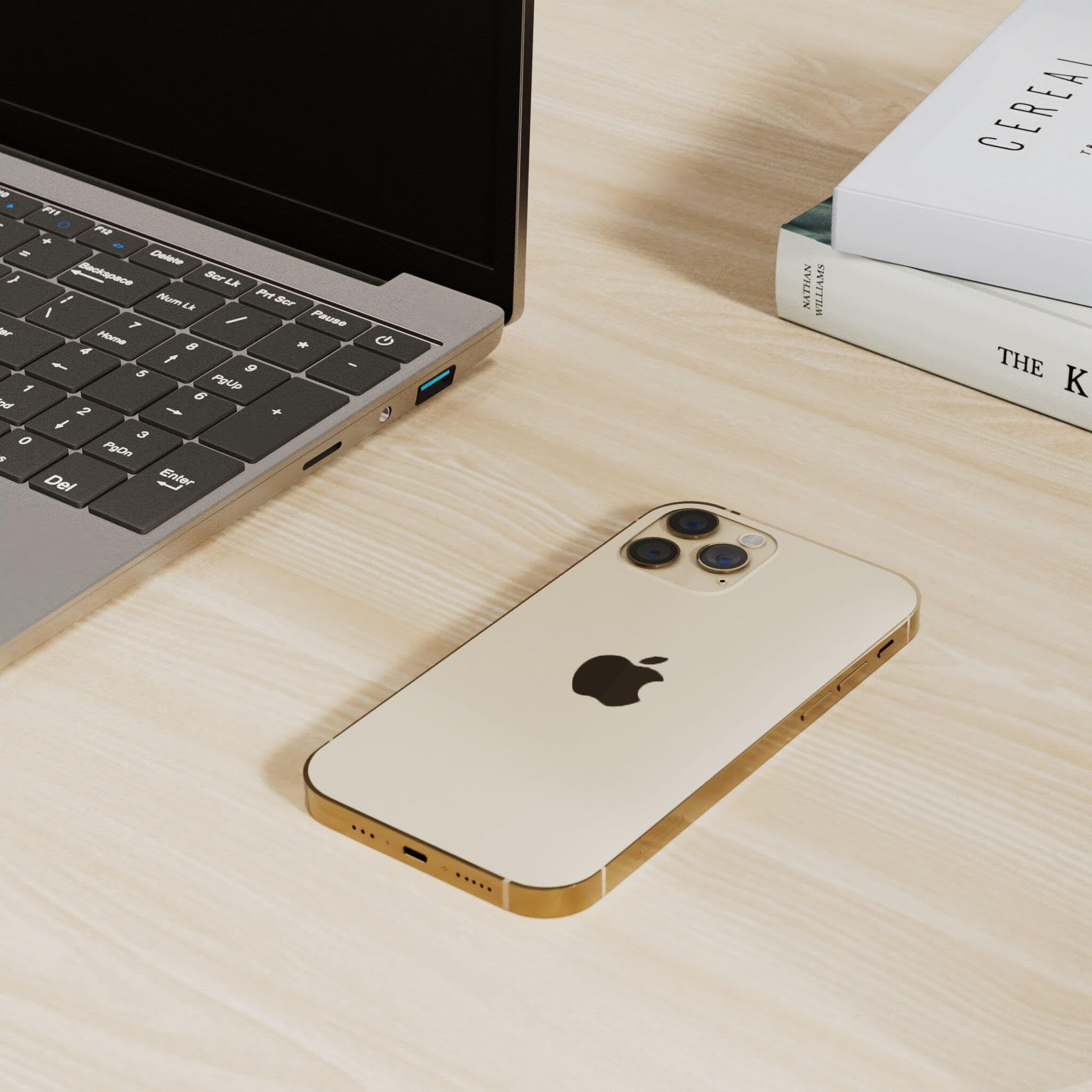 Apple iPhone 12 Pro 512GB Gold - Unlocked Refurbished Smartphone for T-Mobile | Premium Camera, 5G Speed, Long Battery Life | Perfect for Travel, Photography & Business Use