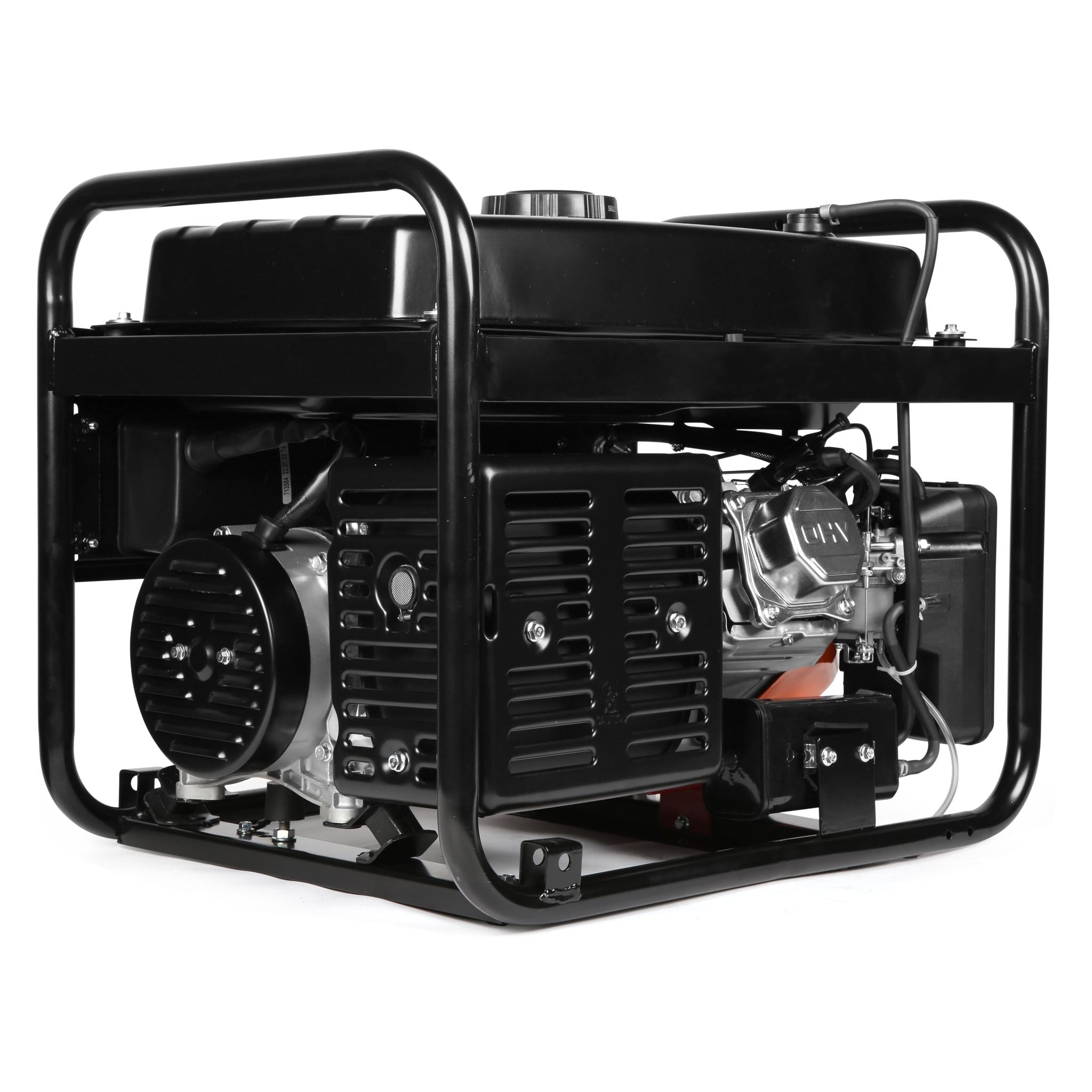 WEN DF472 4750W Dual Fuel Portable Generator 120V/240V for Camping, Home Backup & Outdoor Power - Gas & Propane Compatible
