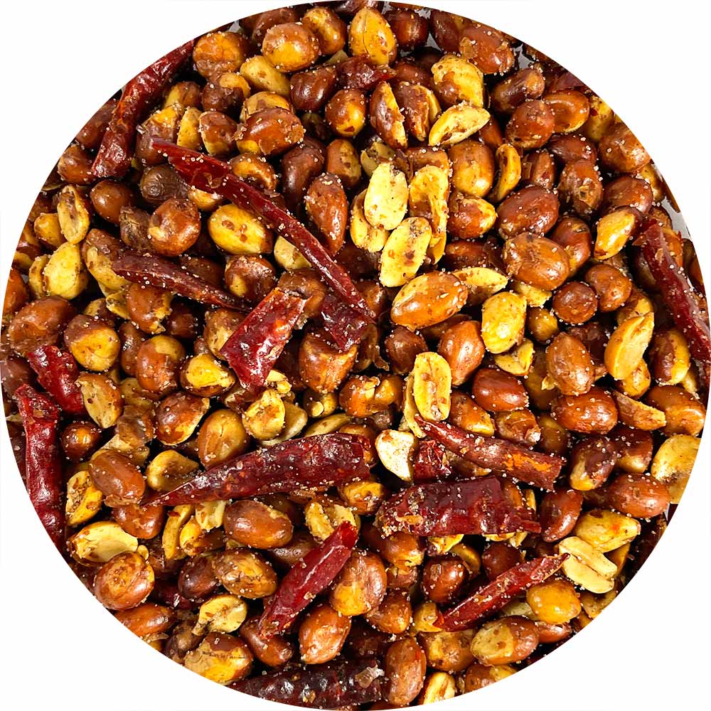 Jack's Peanuts Spanish Chili & Lemon Flavor | 5 Pound Resealable Bag | Snack for Parties, Movie Nights & Road Trips