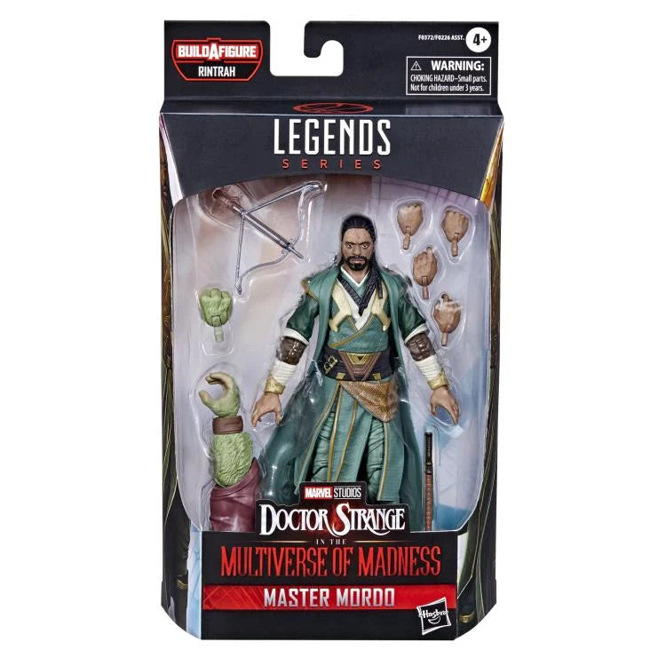 Marvel Legends Master Mordo Action Figure with Rintrah BAF Piece - Collectible Toy for Marvel Fans, Superhero Display & Comic Book Collections