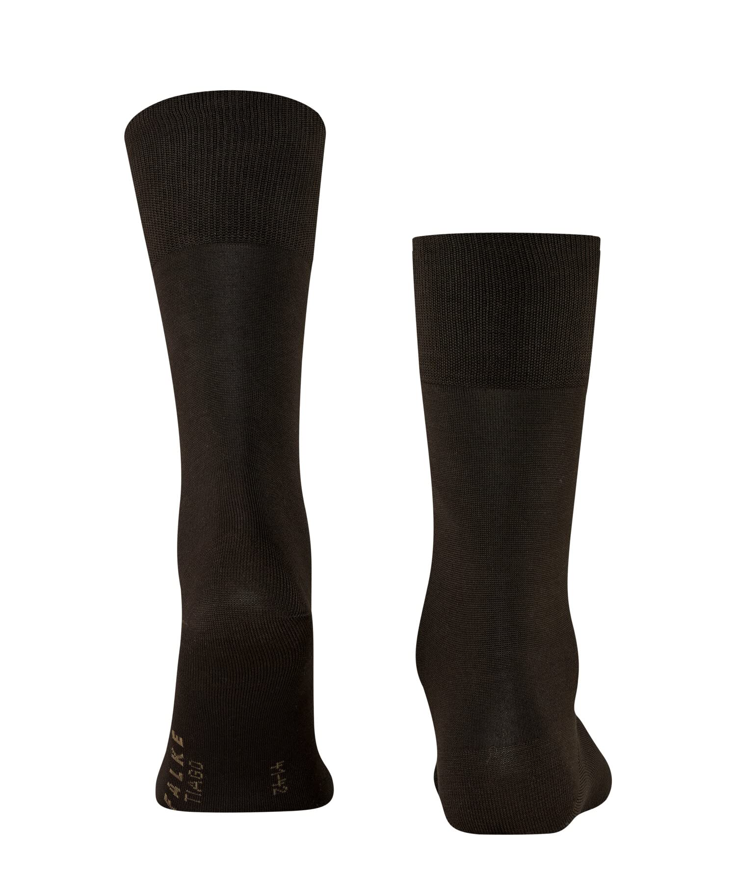 FALKE Men's Tiago Dress Socks - Sustainable Cotton Crew Socks for Business & Formal Wear - 1 Pair Premium Comfort Socks for Office, Wedding & Special Occasions