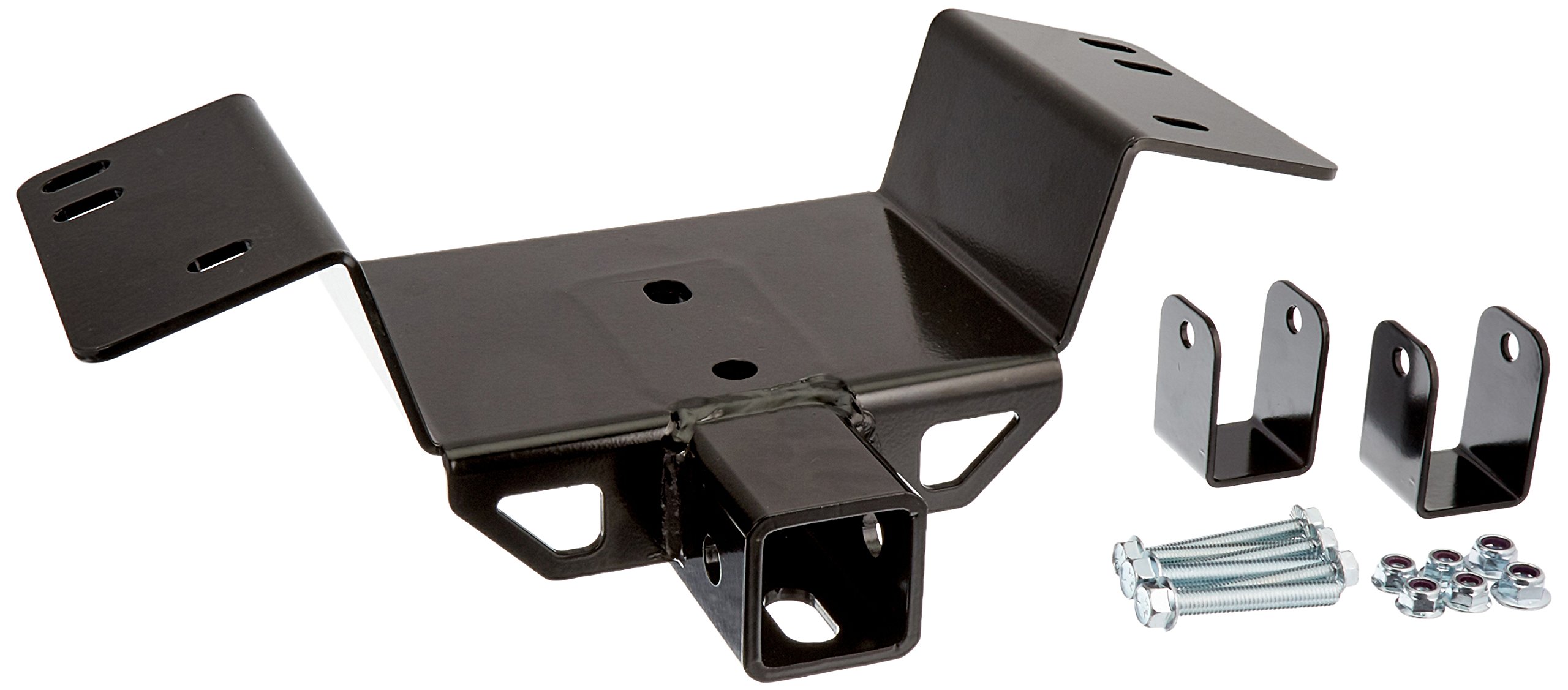 KFI Products 101145 2-Inch Front Receiver Hitch - Heavy Duty Black Trailer Hitch for Trucks & SUVs - Perfect for Towing Trailers, Cargo Carriers & Bike Racks