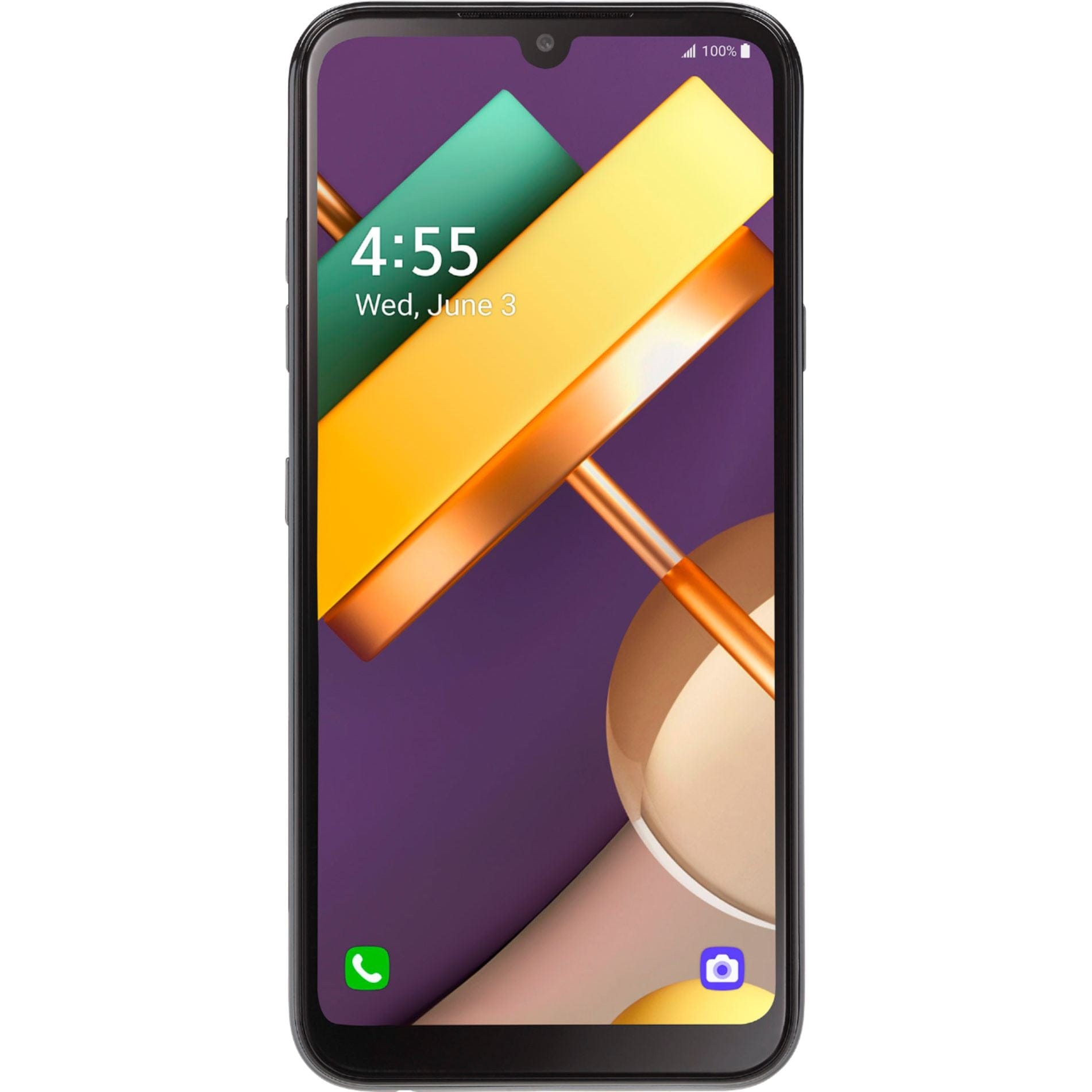 LG Premier 8GB Black CDMA Smartphone for Total Wireless - Perfect for Streaming, Gaming & Everyday Use