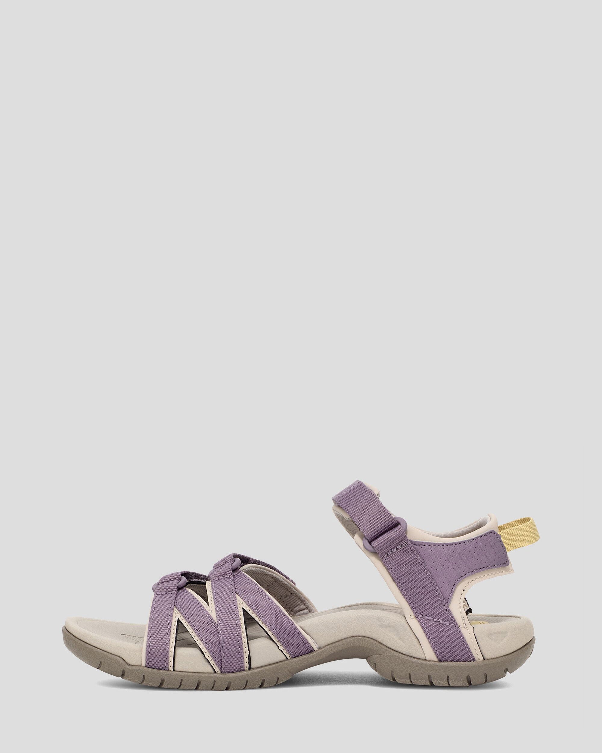Women's Teva Tirra Sandals - Grey Ridge Hiking Sandals for Outdoor Adventures, Water Sports & Summer Travel
