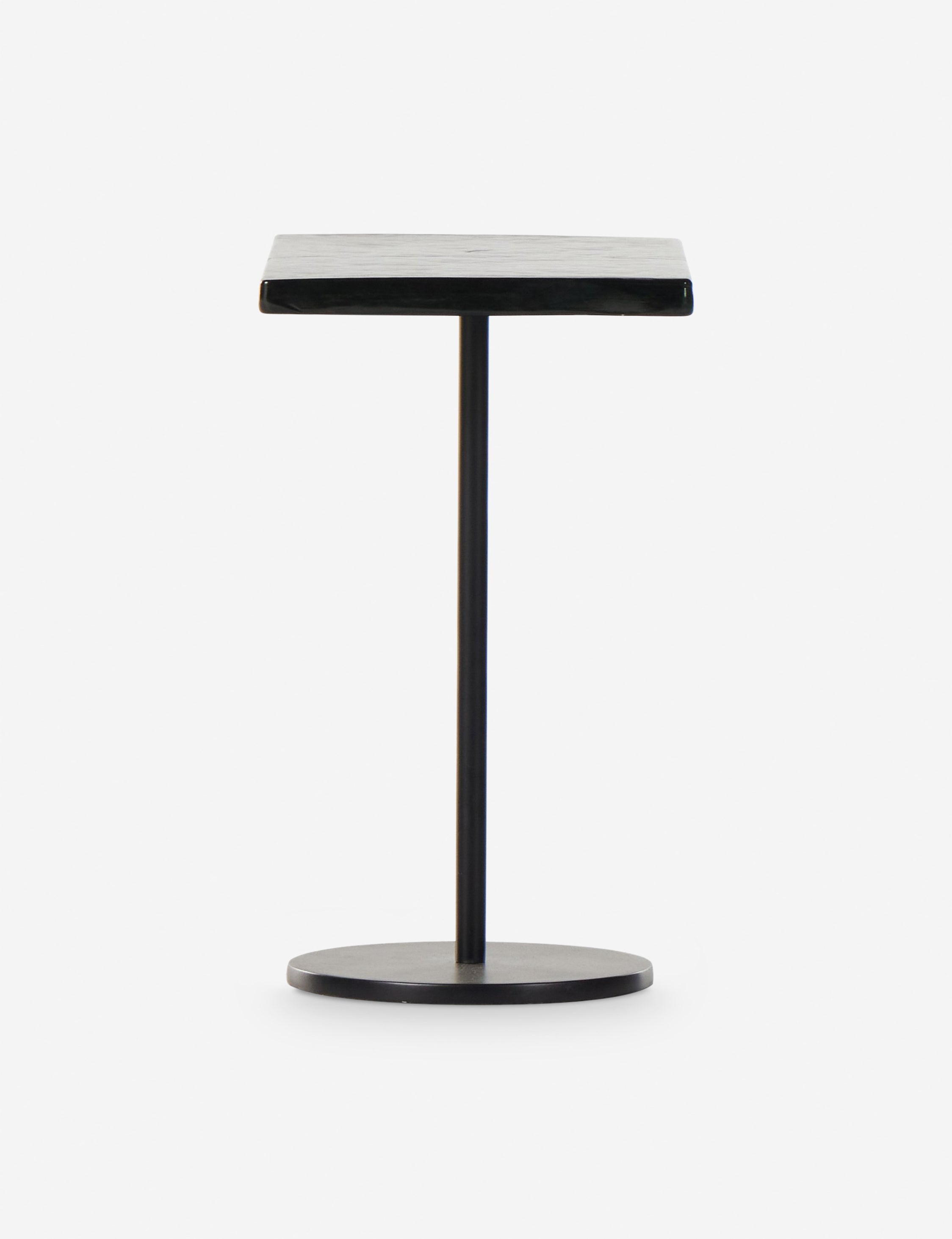 Modern Bergen Side Table - Small End Table for Living Room, Bedroom, or Office - Nightstand with Storage Shelf - Perfect for Coffee, Books, and Decor
