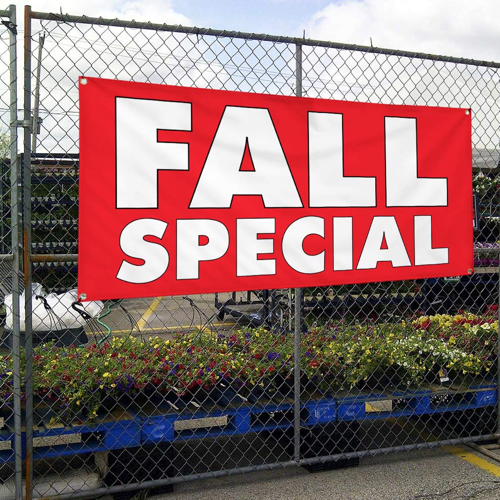 Vinyl Banner - 48x96 Inches, Weatherproof Outdoor Advertising Sign with 8 Grommets (Multiple Sizes Available) - Perfect for Business, Yard Sales, Events & Industrial Use
