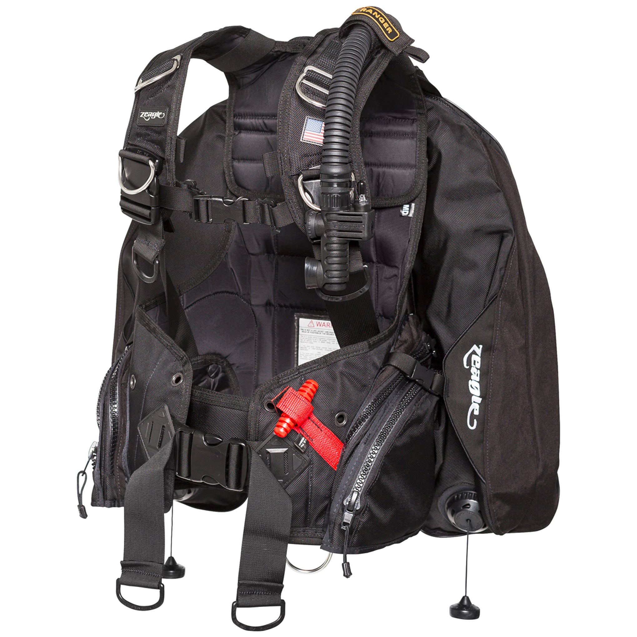 Ranger BCD Scuba Diving Buoyancy Control Device - Professional Dive Gear for Underwater Adventures | Perfect for Ocean Exploration, Spearfishing, and Marine Photography