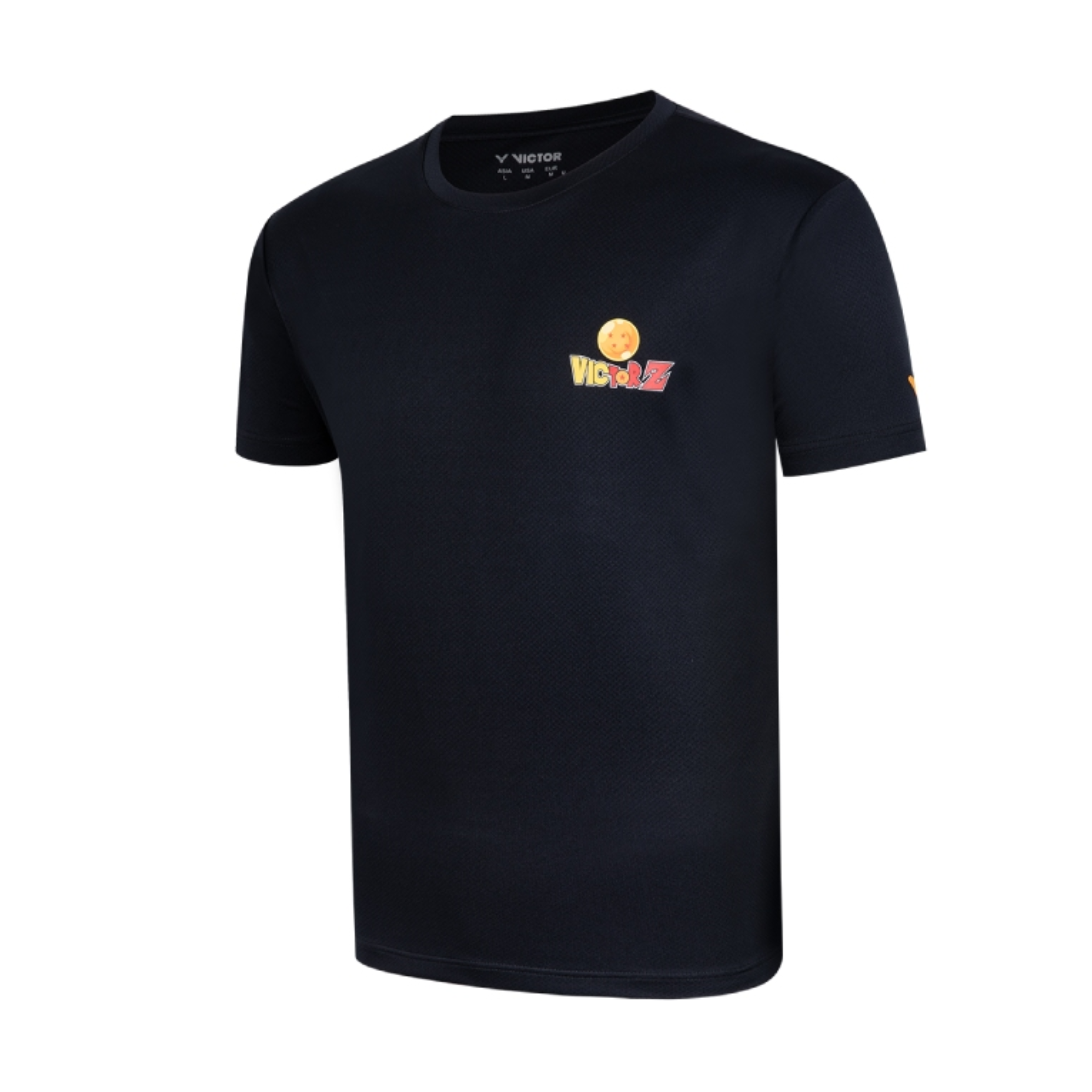 Victor x Dragon Ball Z T 504DBZ Unisex T-Shirt [Black] - Anime Graphic Tee for Casual Wear & Dragon Ball Fans