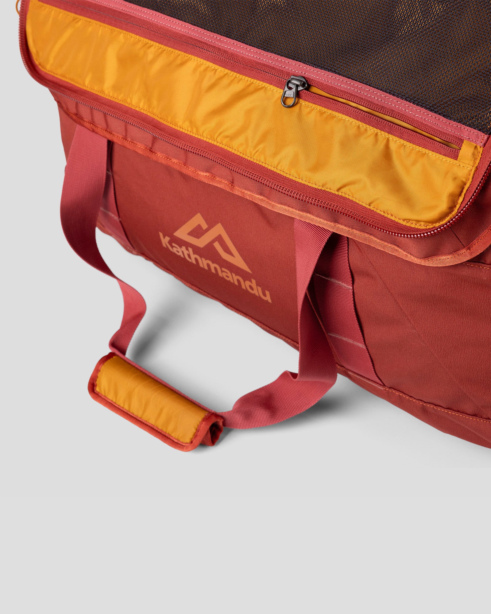 70L Indus Base Duffel Bag - Durable Redwood Travel Duffel for Camping, Hiking & Gym - Water-Resistant Large Capacity Carry-On Luggage